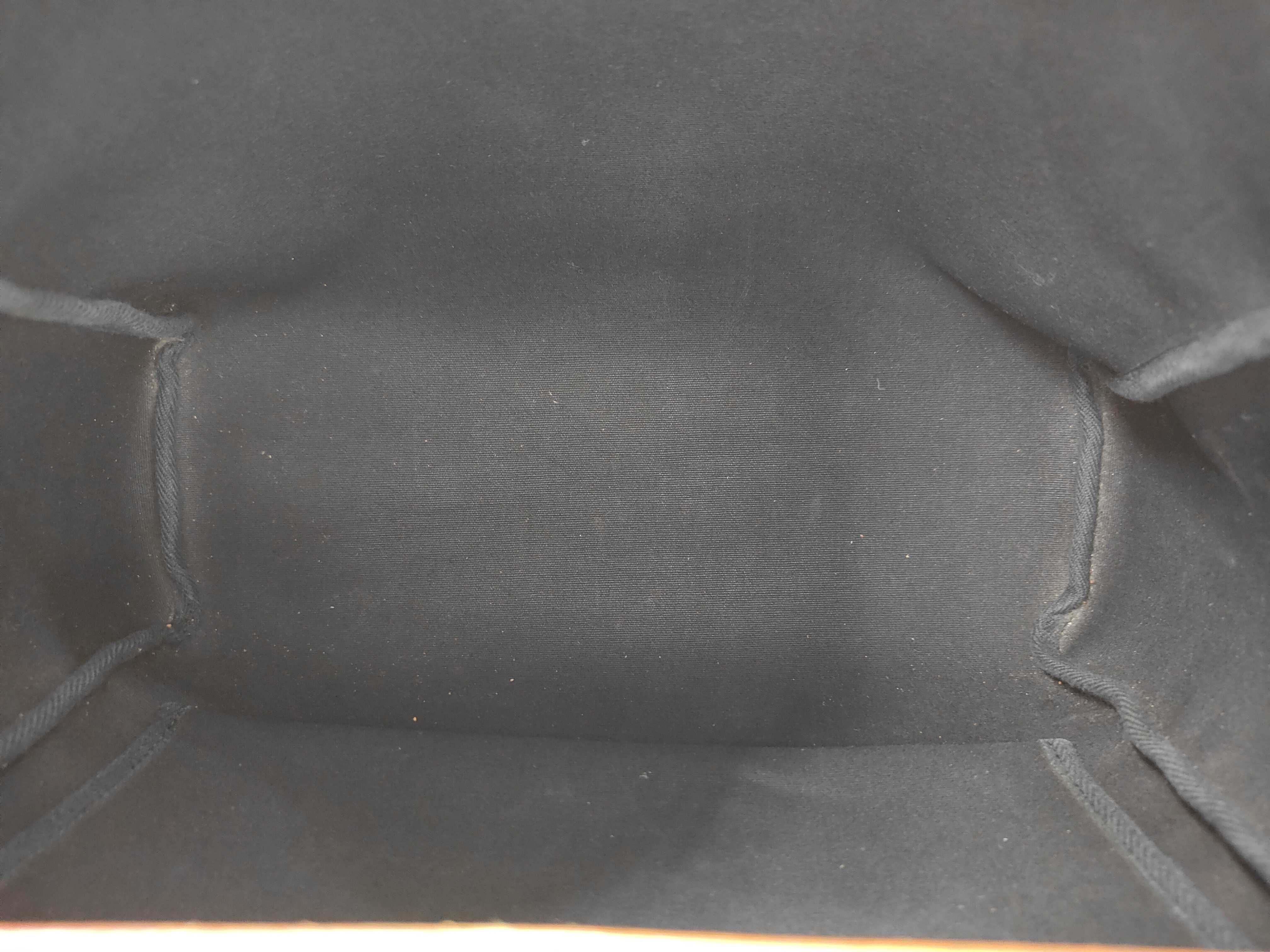 Herbag PM Handbag E Toile Officier/Toile H Brown/Black/Ivory W30cm Handbag — view 6