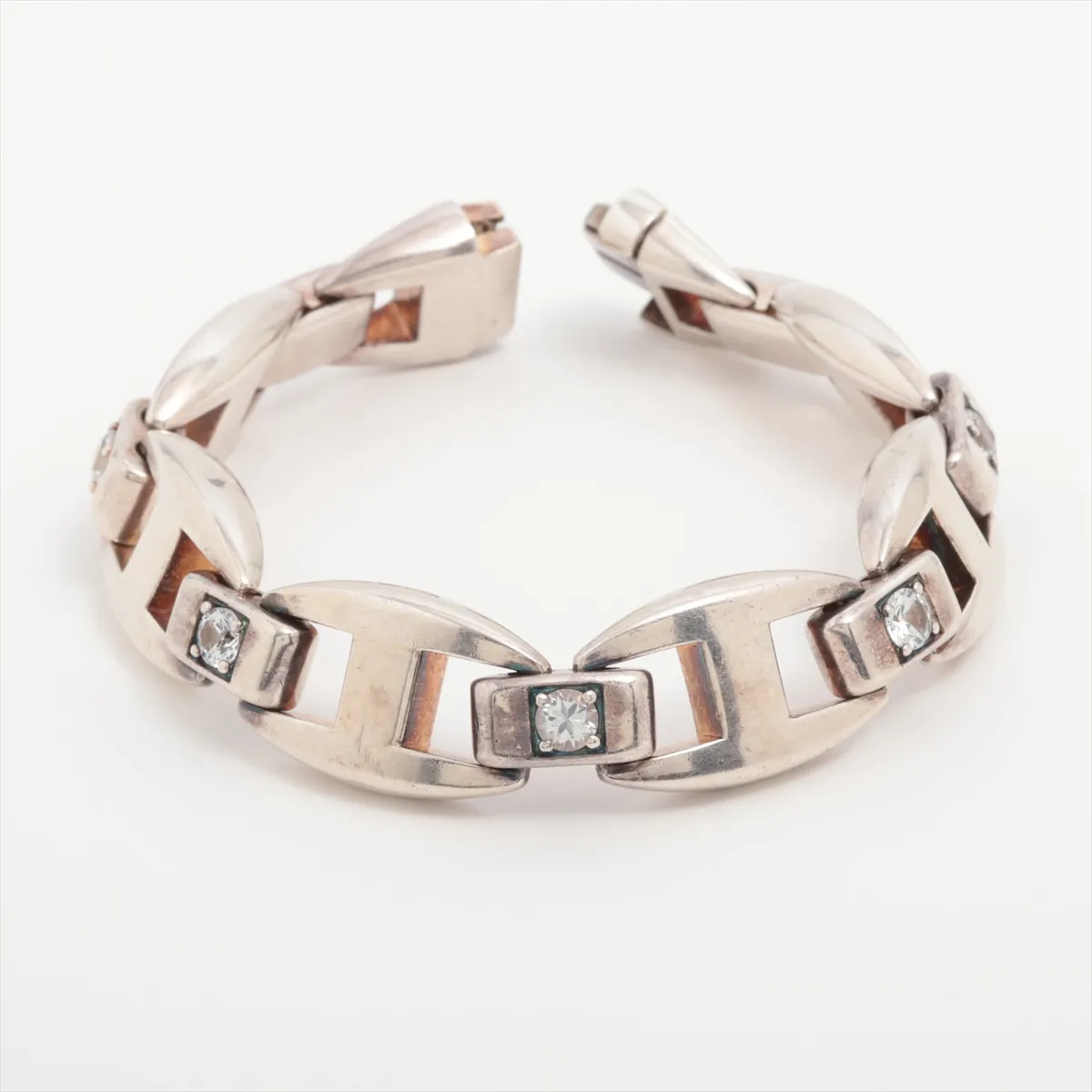 Cassiopeia Bracelet, 925 Sterling Silver, 83.8g, Silver,