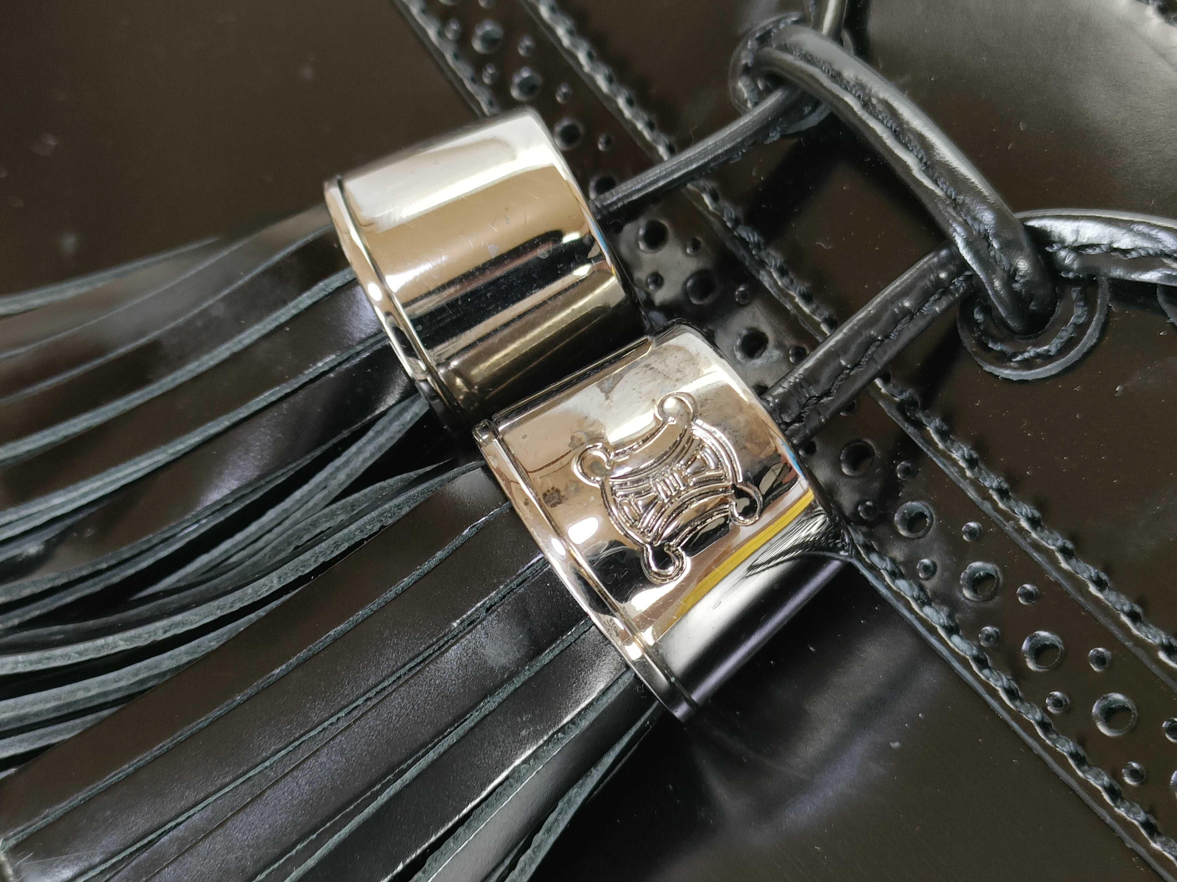Boogie Bag Patent Leather Black Handbag — view 15