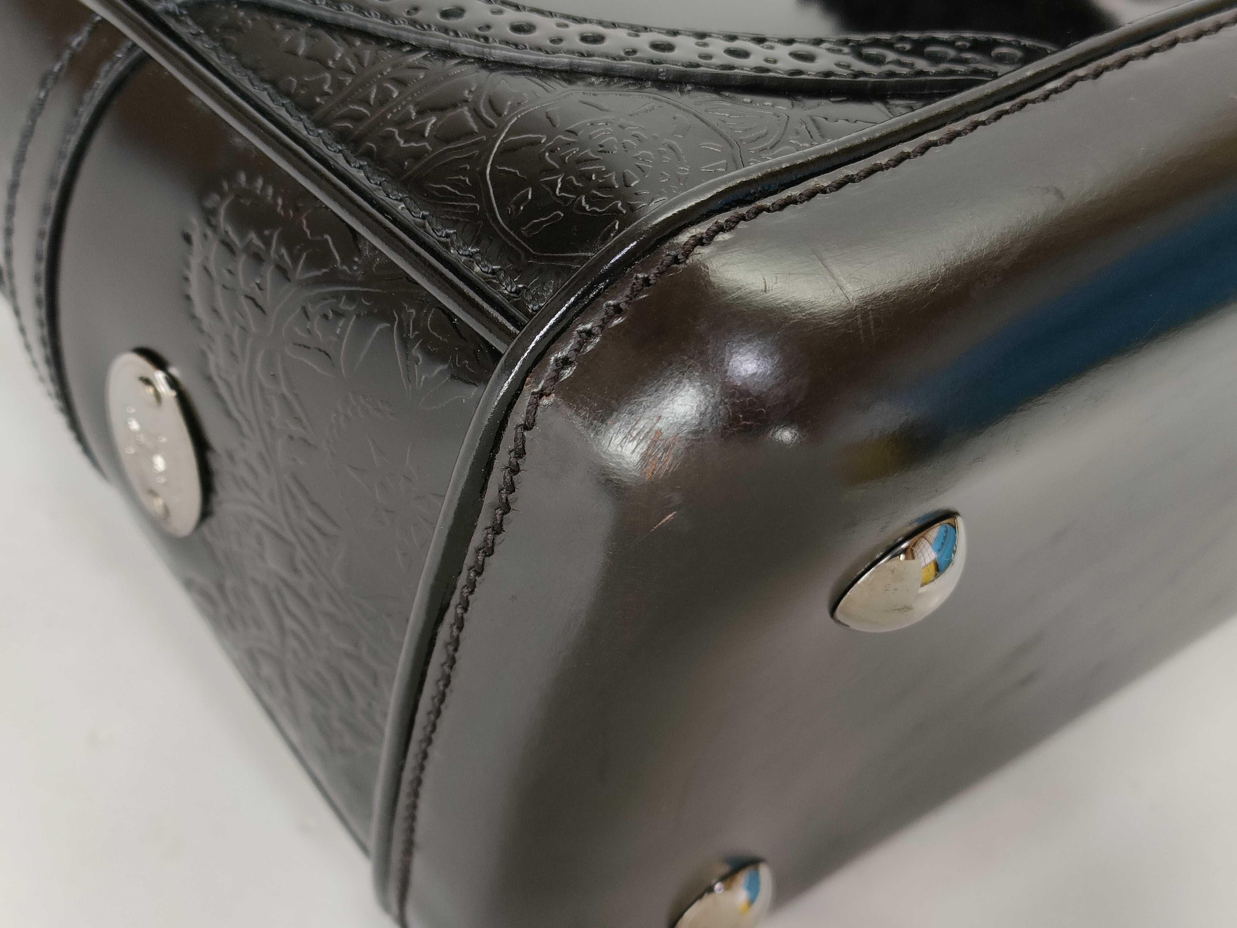Boogie Bag Patent Leather Black Handbag — view 7