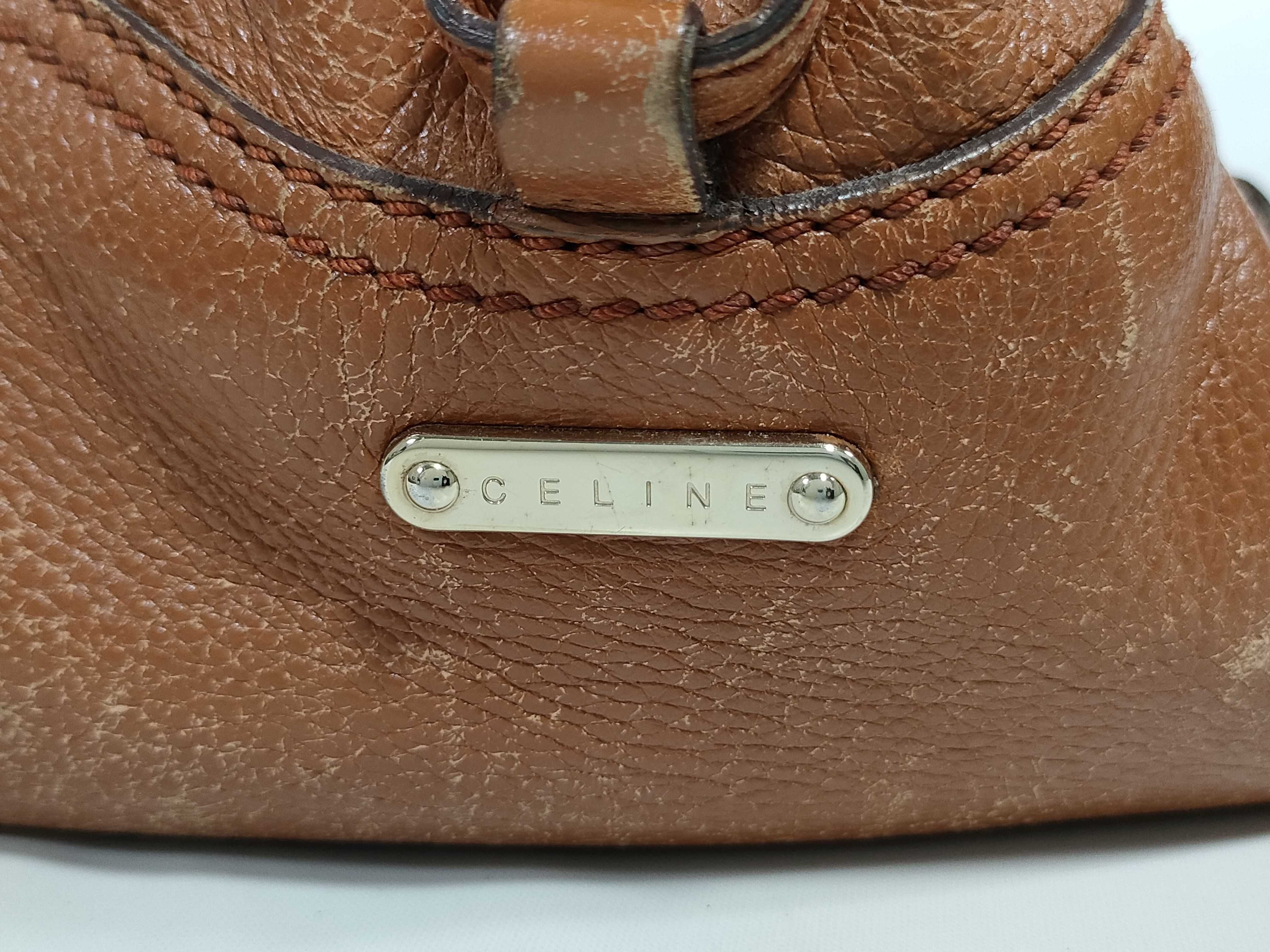 Leather Handbag with Clasp — view 9