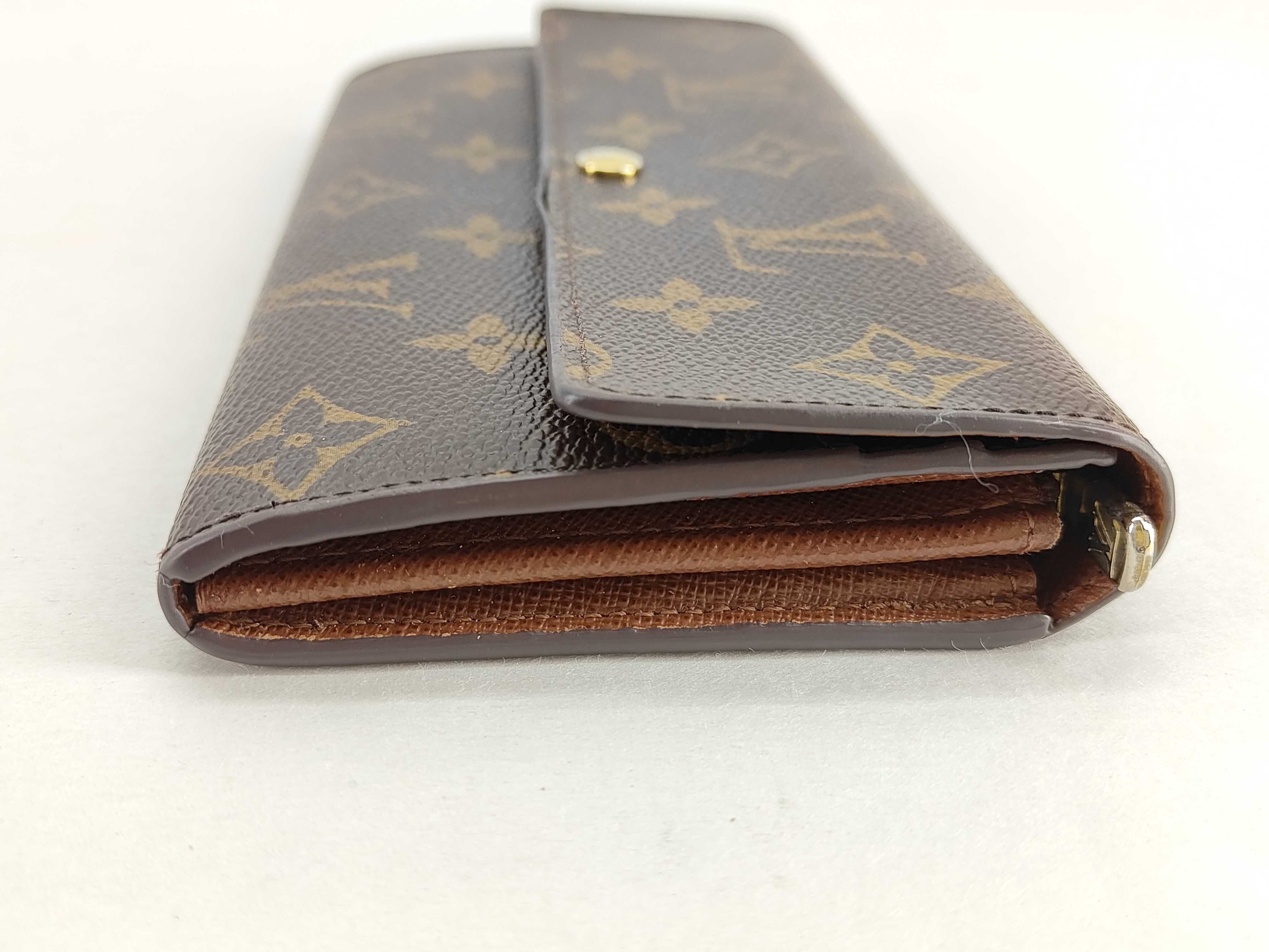 Monogram LV Monogram Flap Long Wallet — view 5
