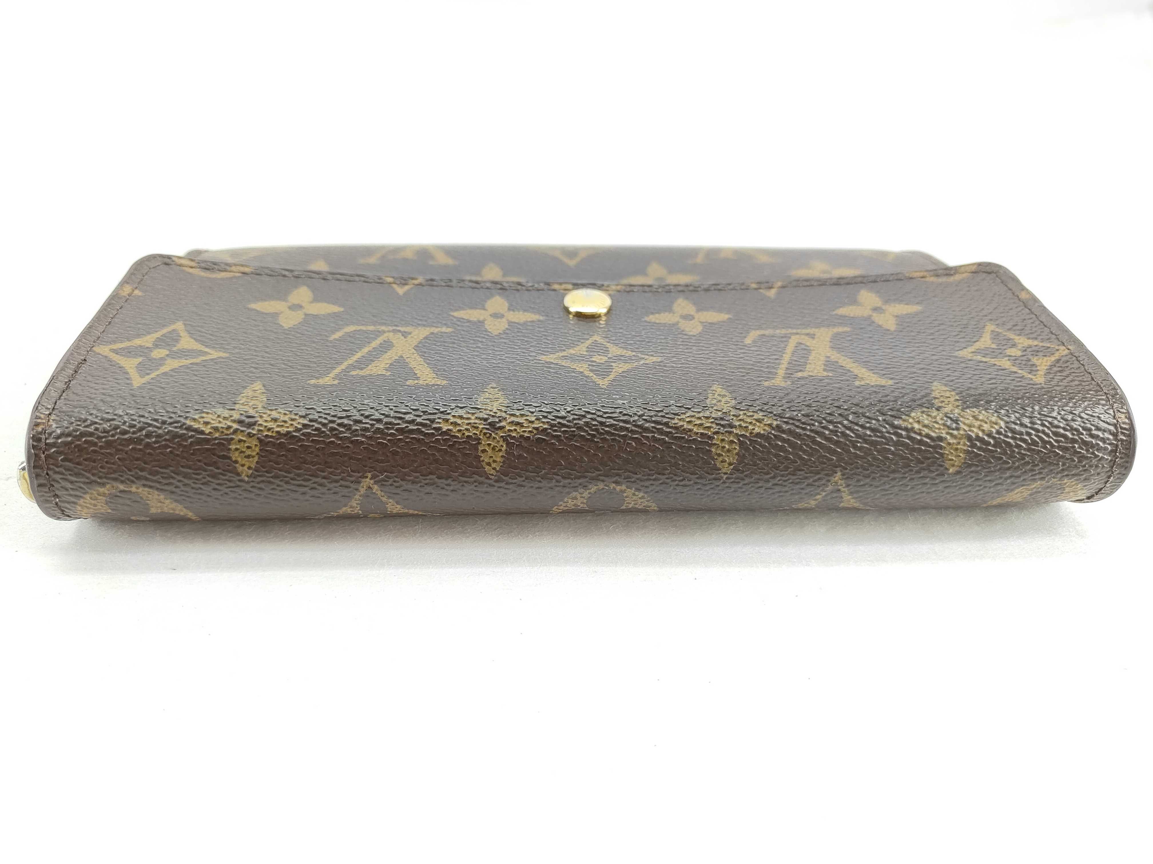 Monogram LV Monogram Flap Long Wallet — view 6