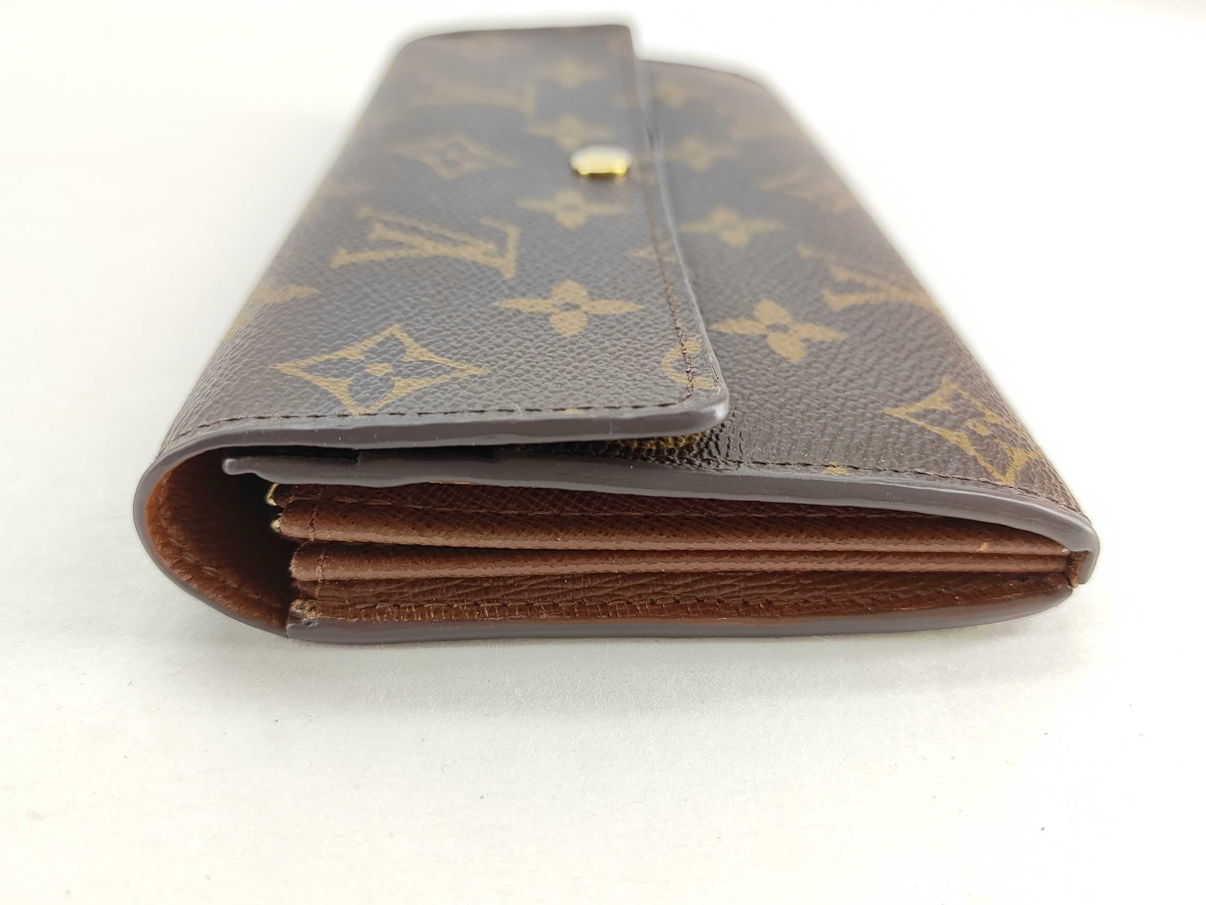 Monogram LV Monogram Flap Long Wallet — view 7