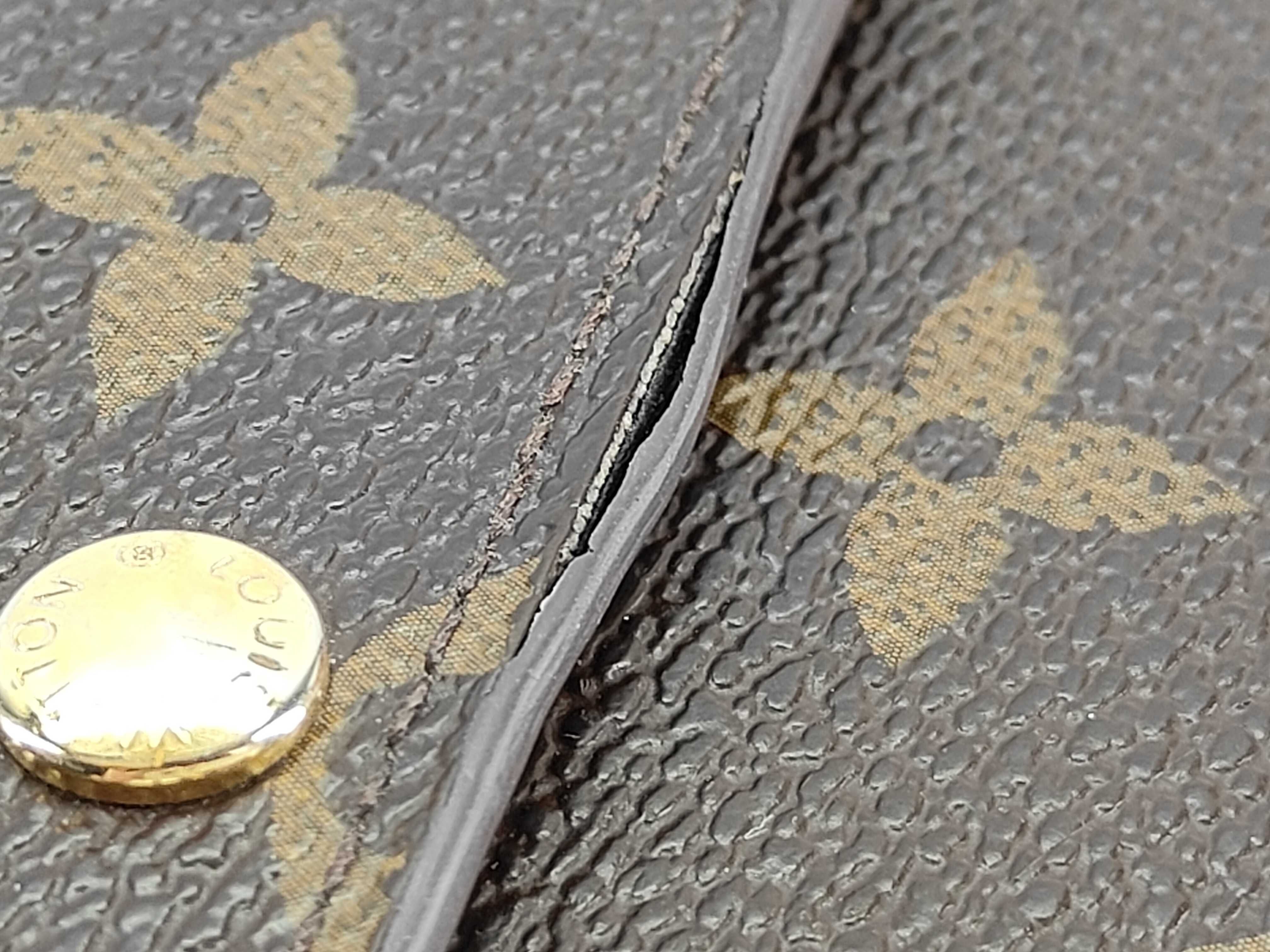 Monogram LV Monogram Flap Long Wallet — view 8