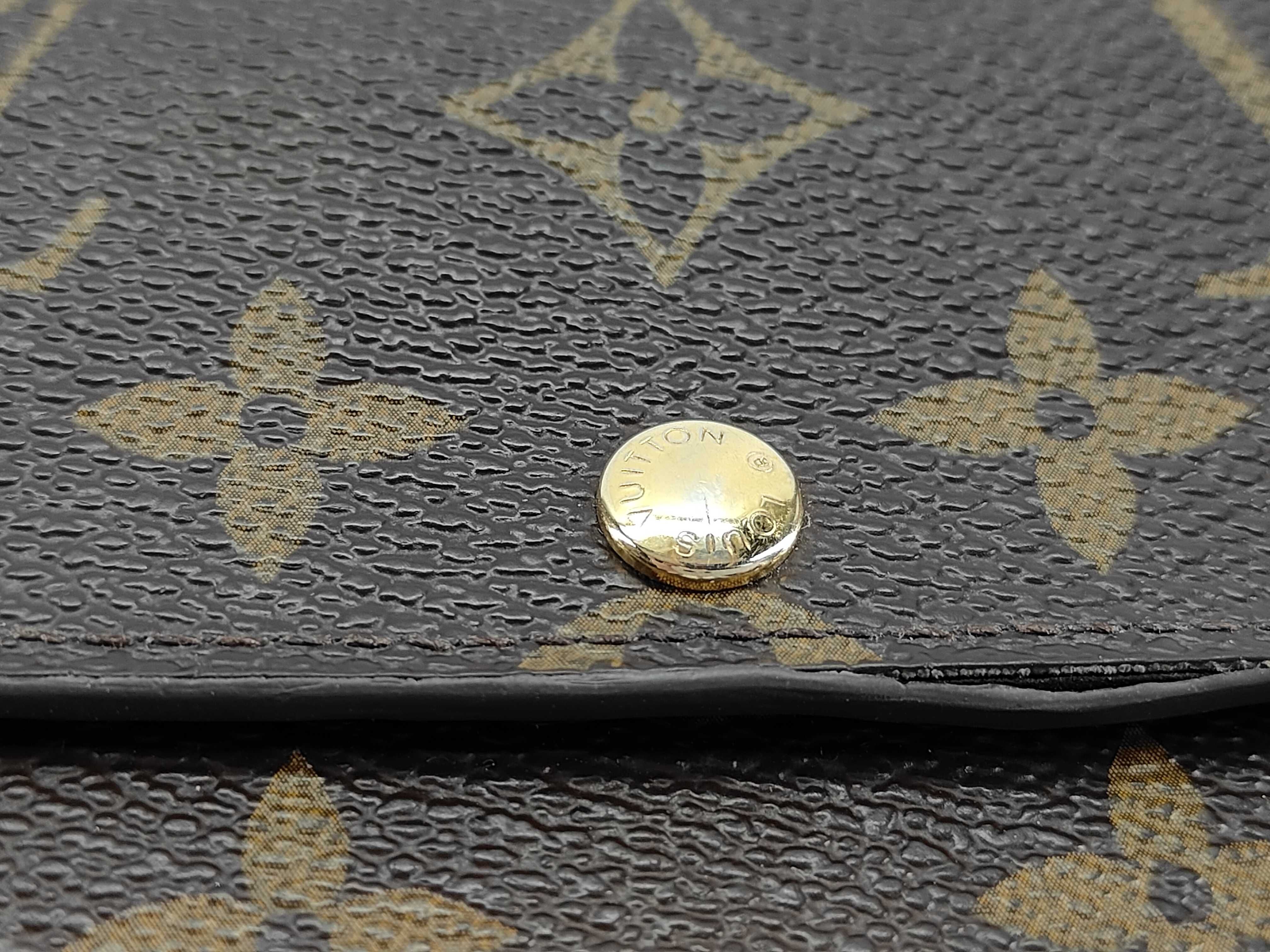 Monogram LV Monogram Flap Long Wallet — view 9