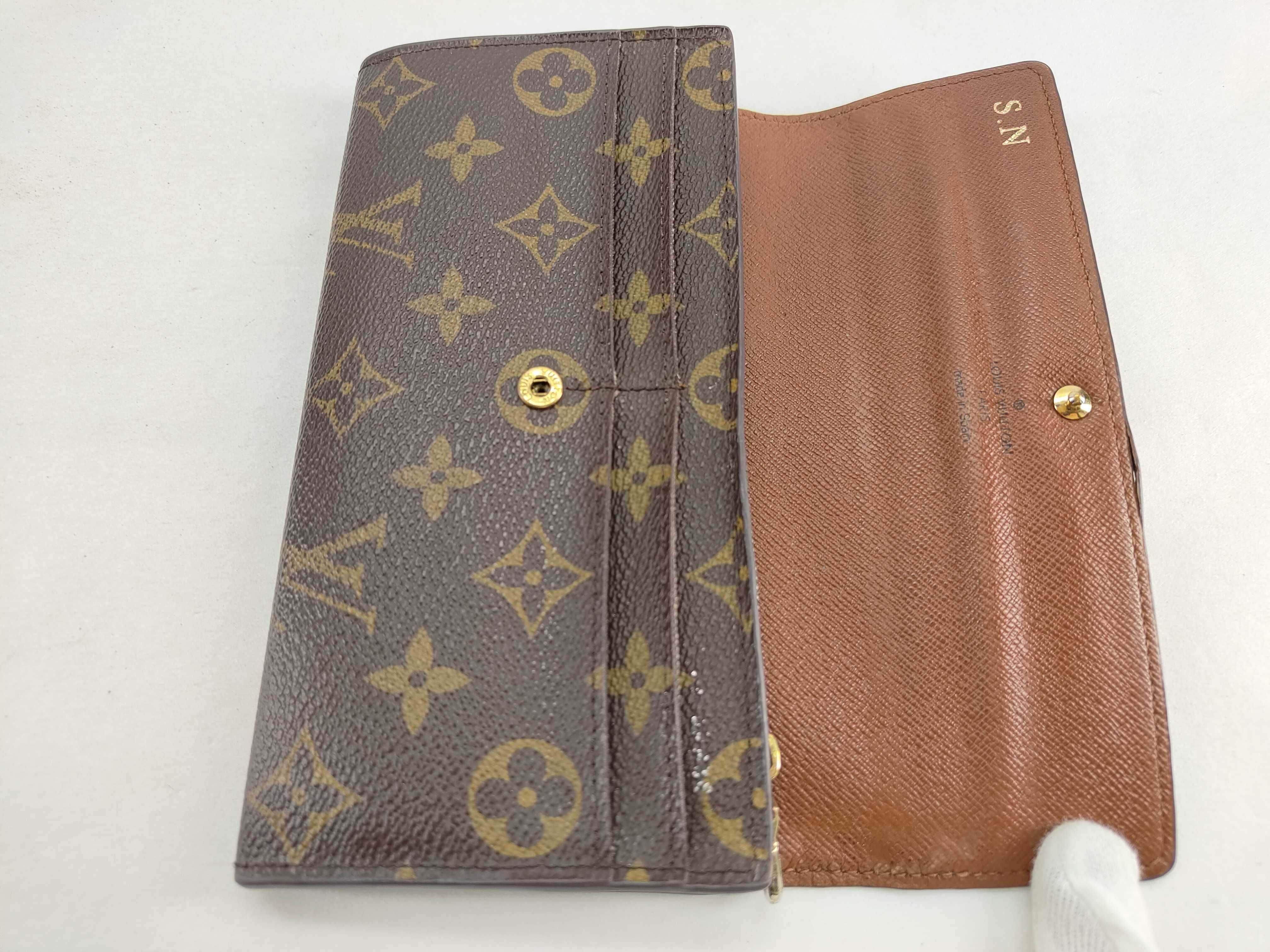 Monogram LV Monogram Flap Long Wallet — view 10