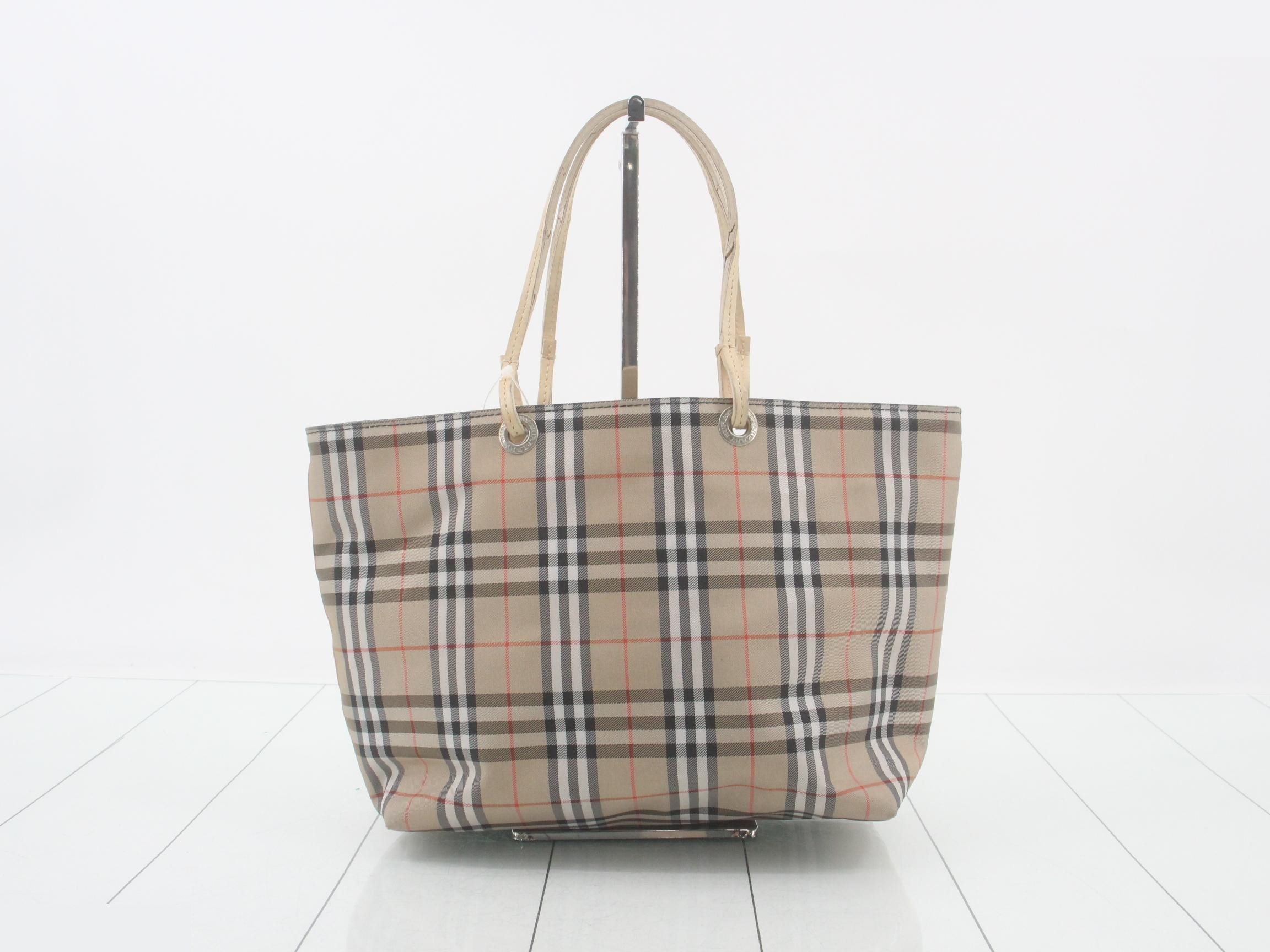 Nova Check Tote Bag — view 2