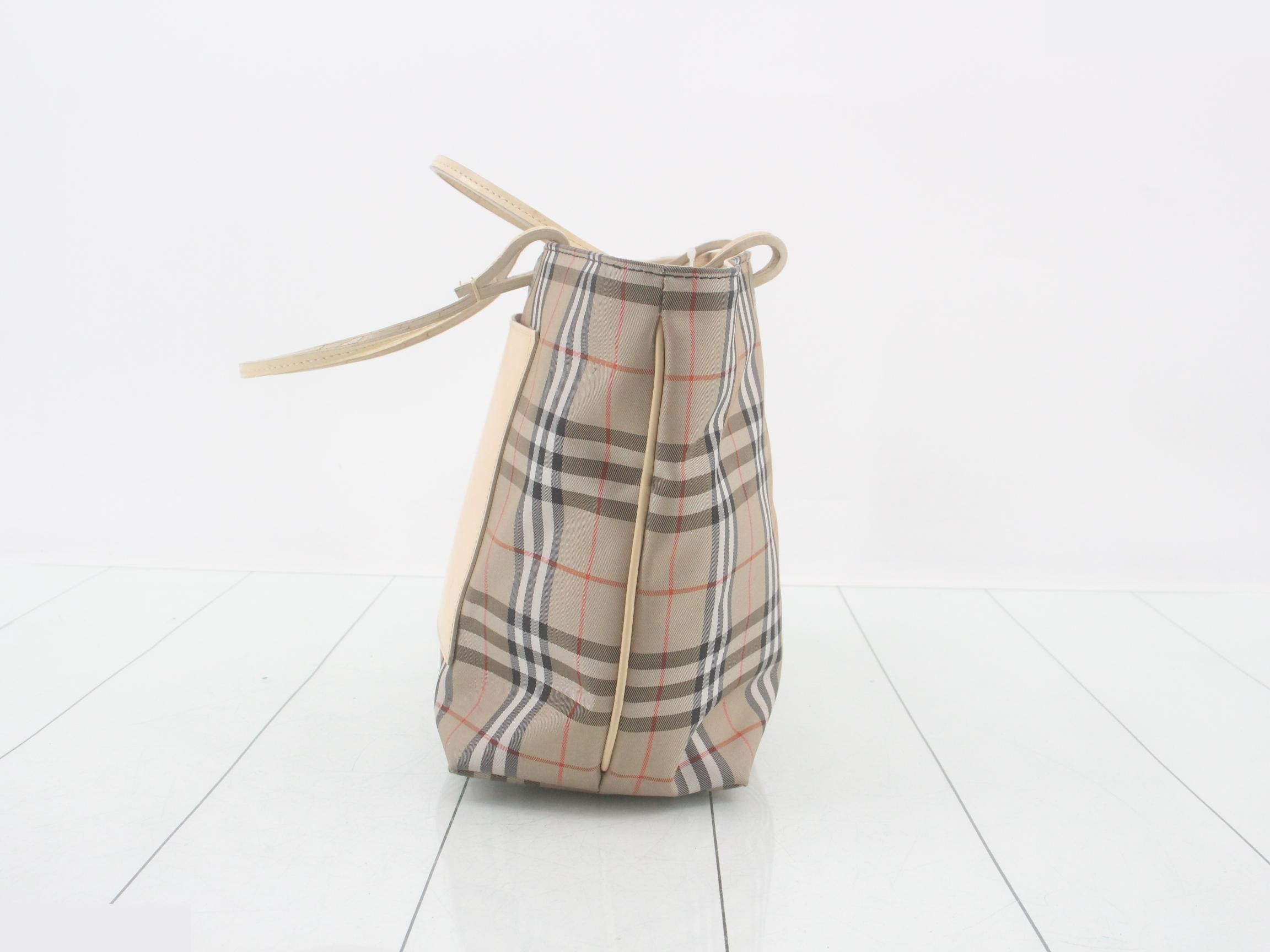Nova Check Tote Bag — view 3