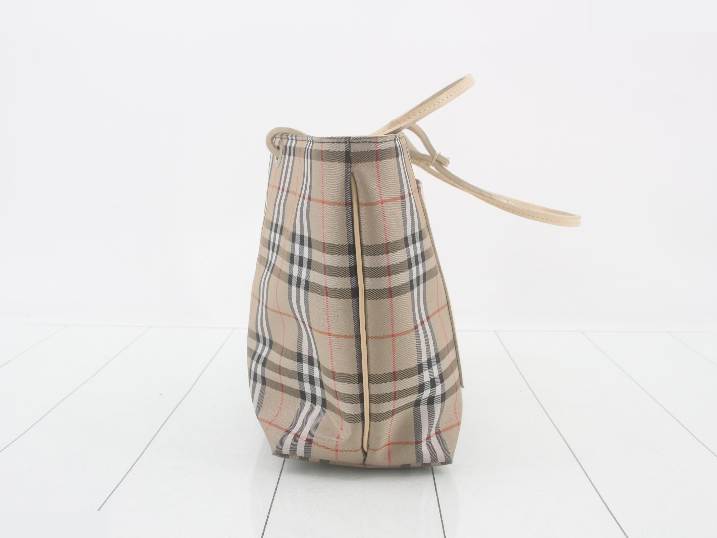 Nova Check Tote Bag — view 4