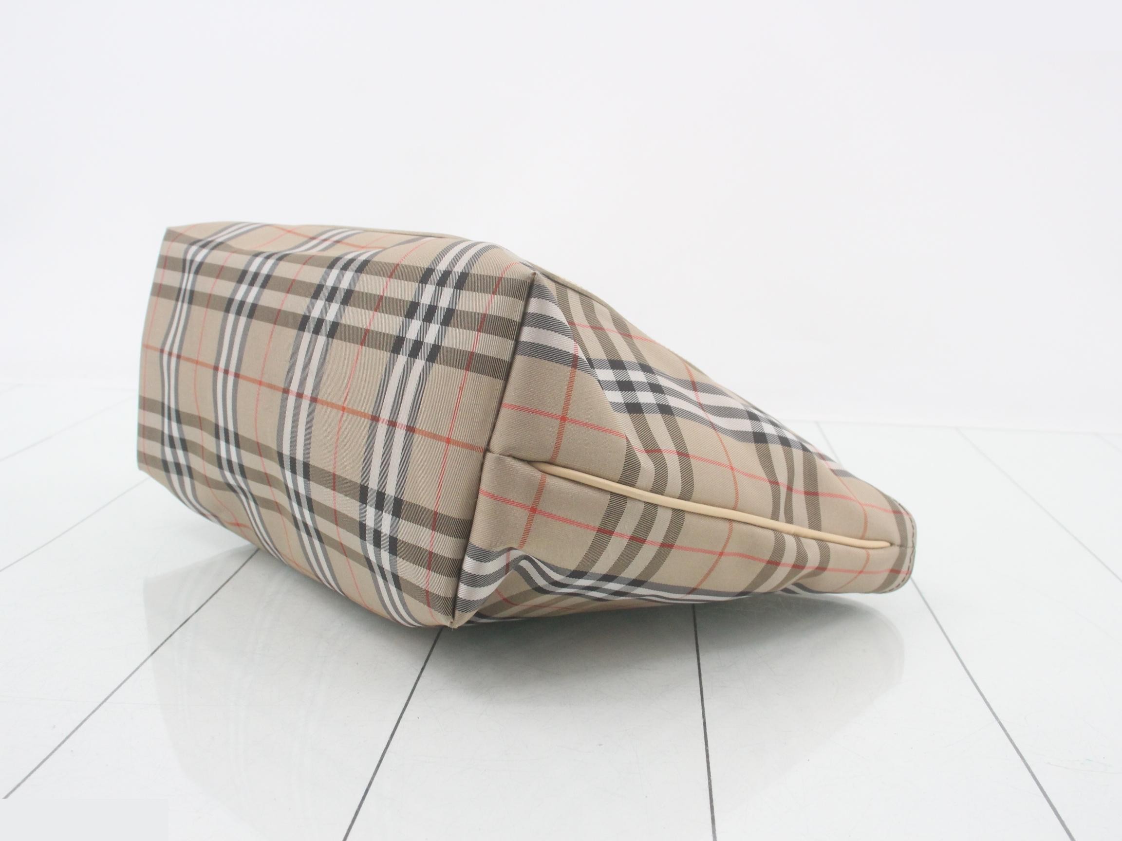 Nova Check Tote Bag — view 6