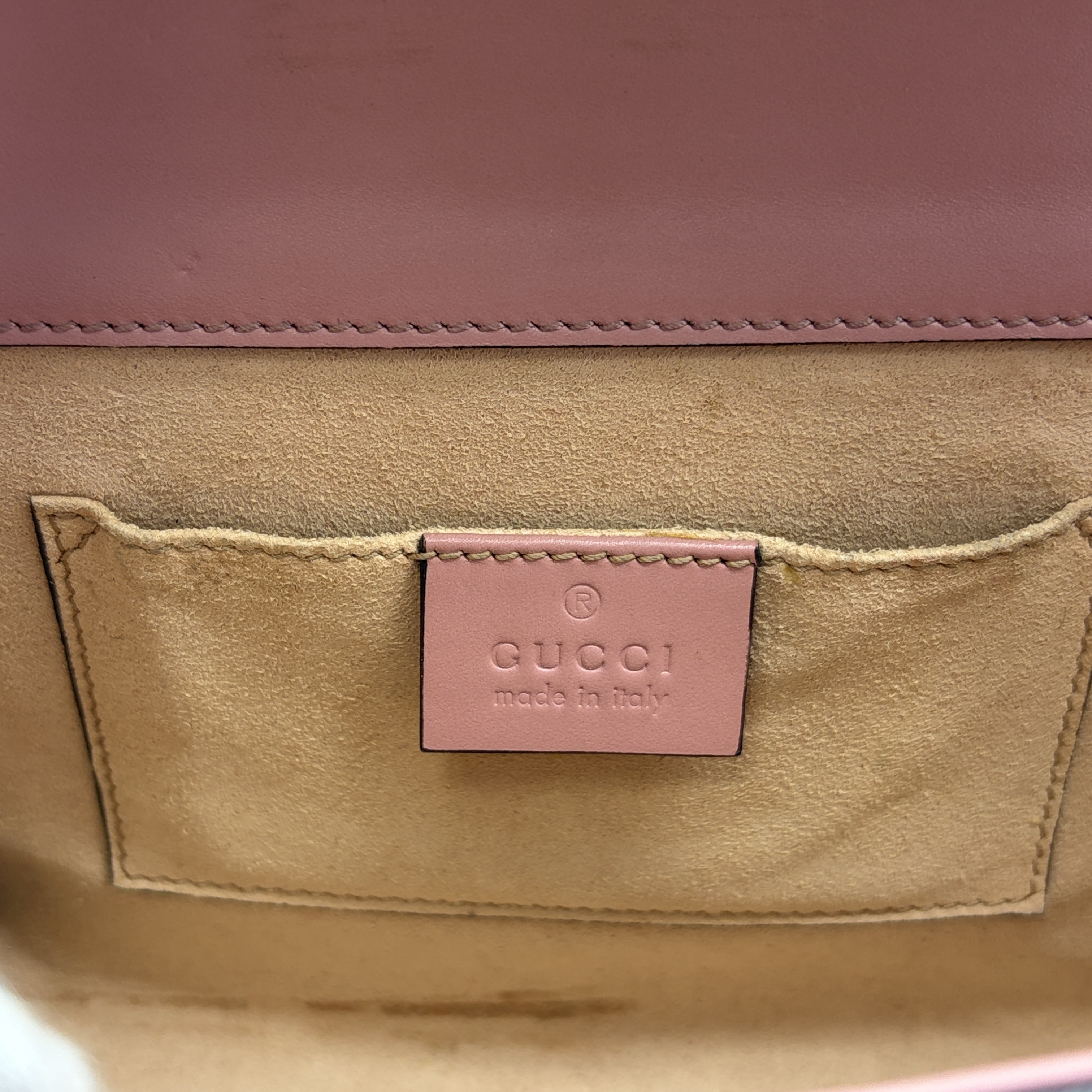Guccissima Padlock Shoulder Bag — view 12