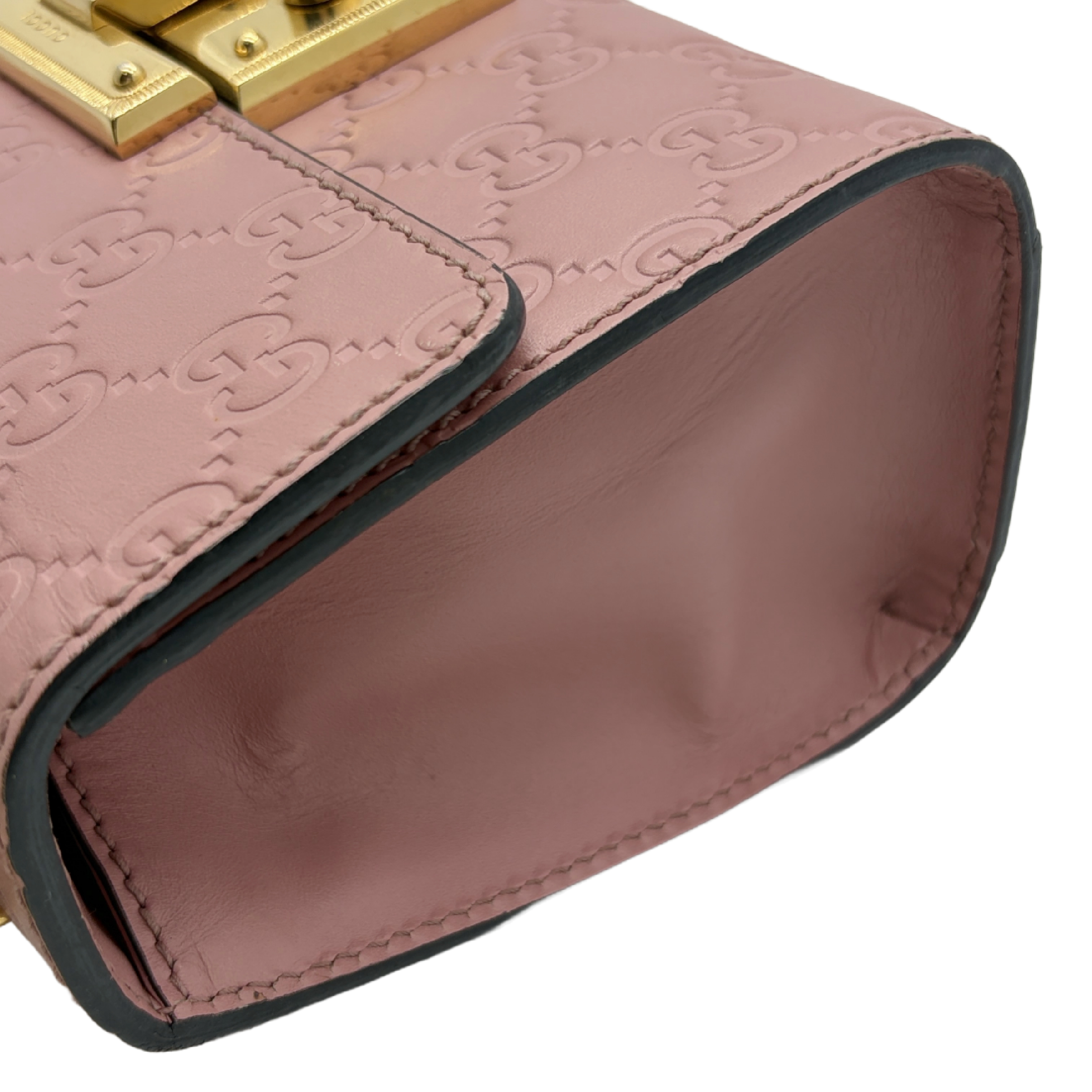 Guccissima Padlock Shoulder Bag — view 3