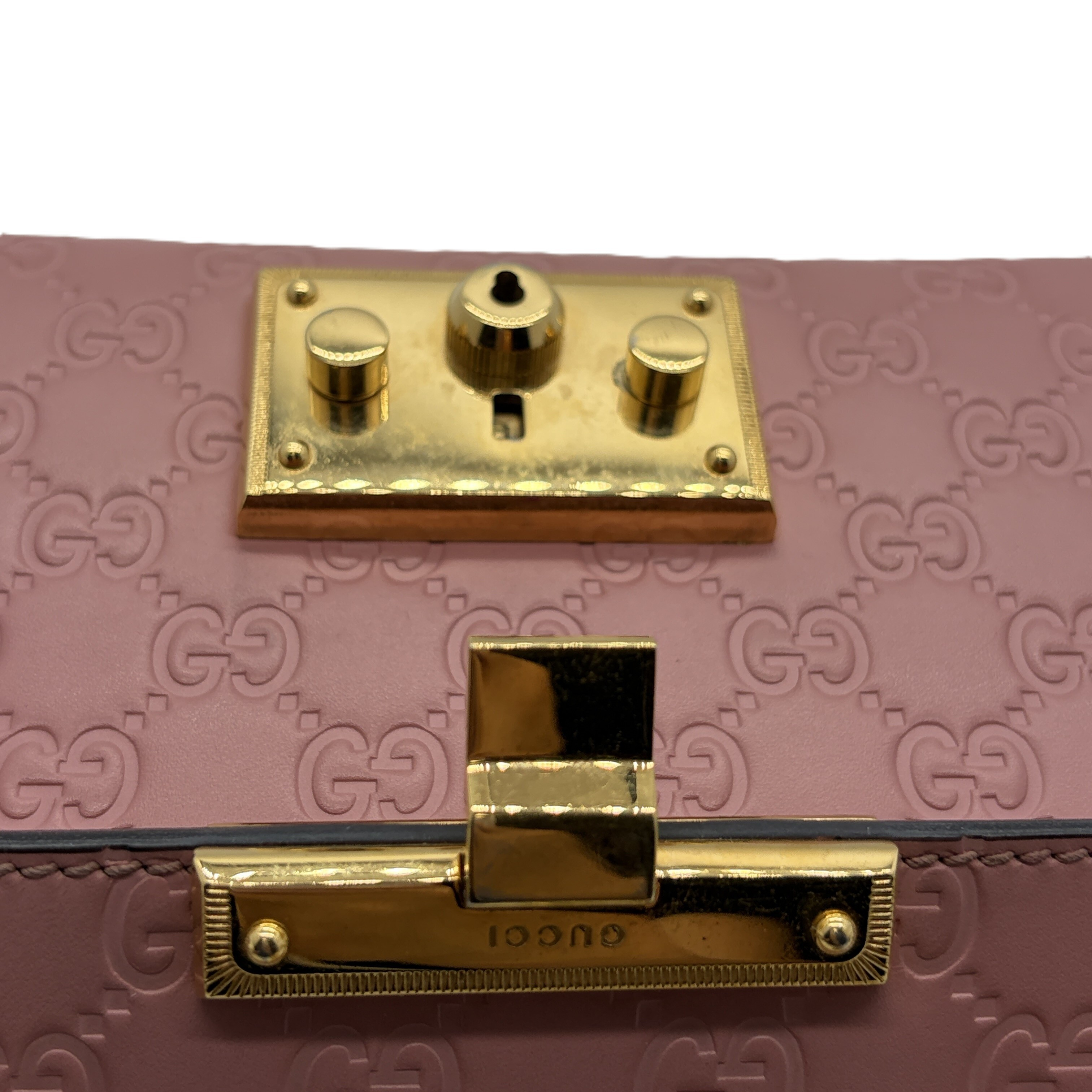Guccissima Padlock Shoulder Bag — view 8