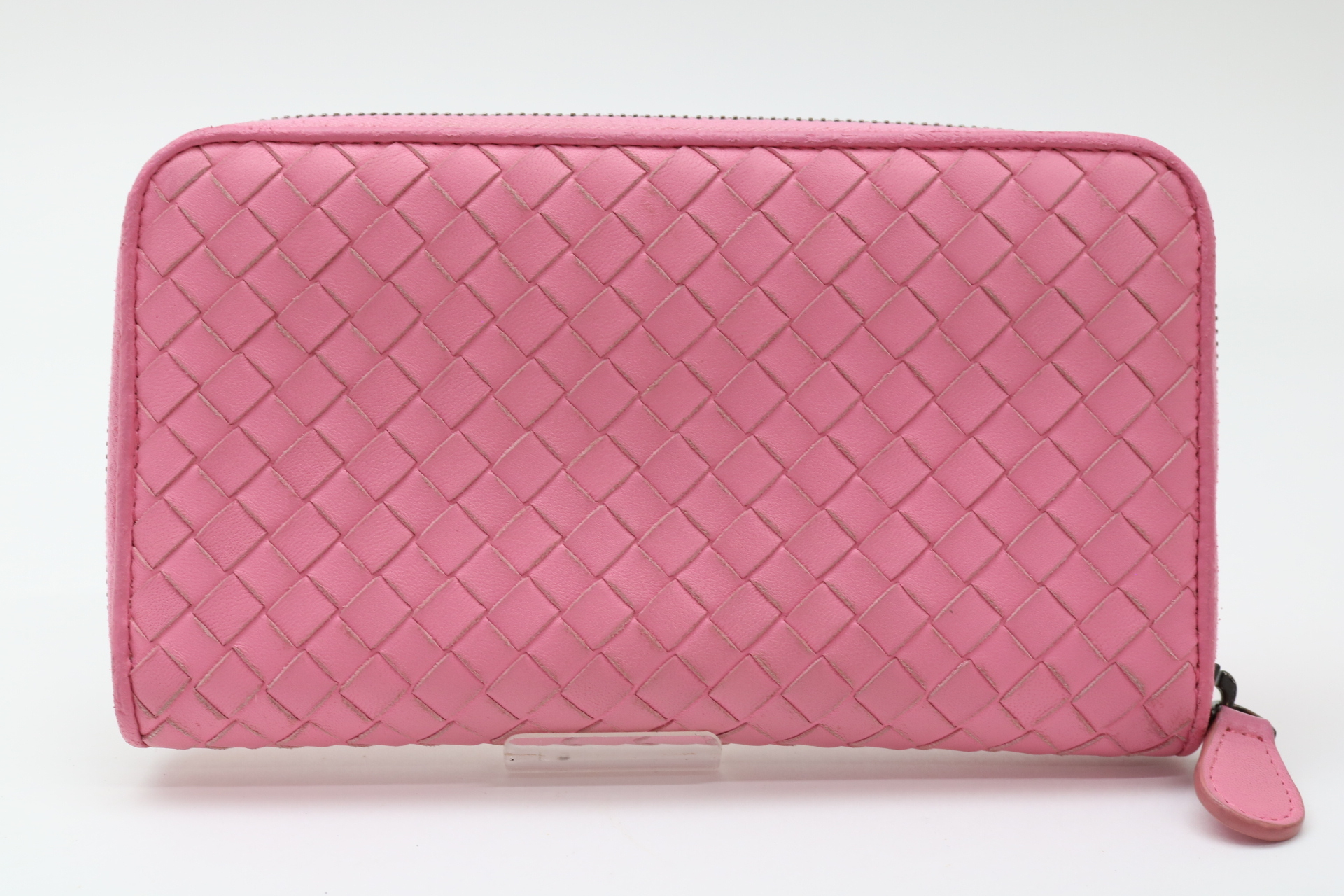 Intrecciato Round Zip Wallet — view 2