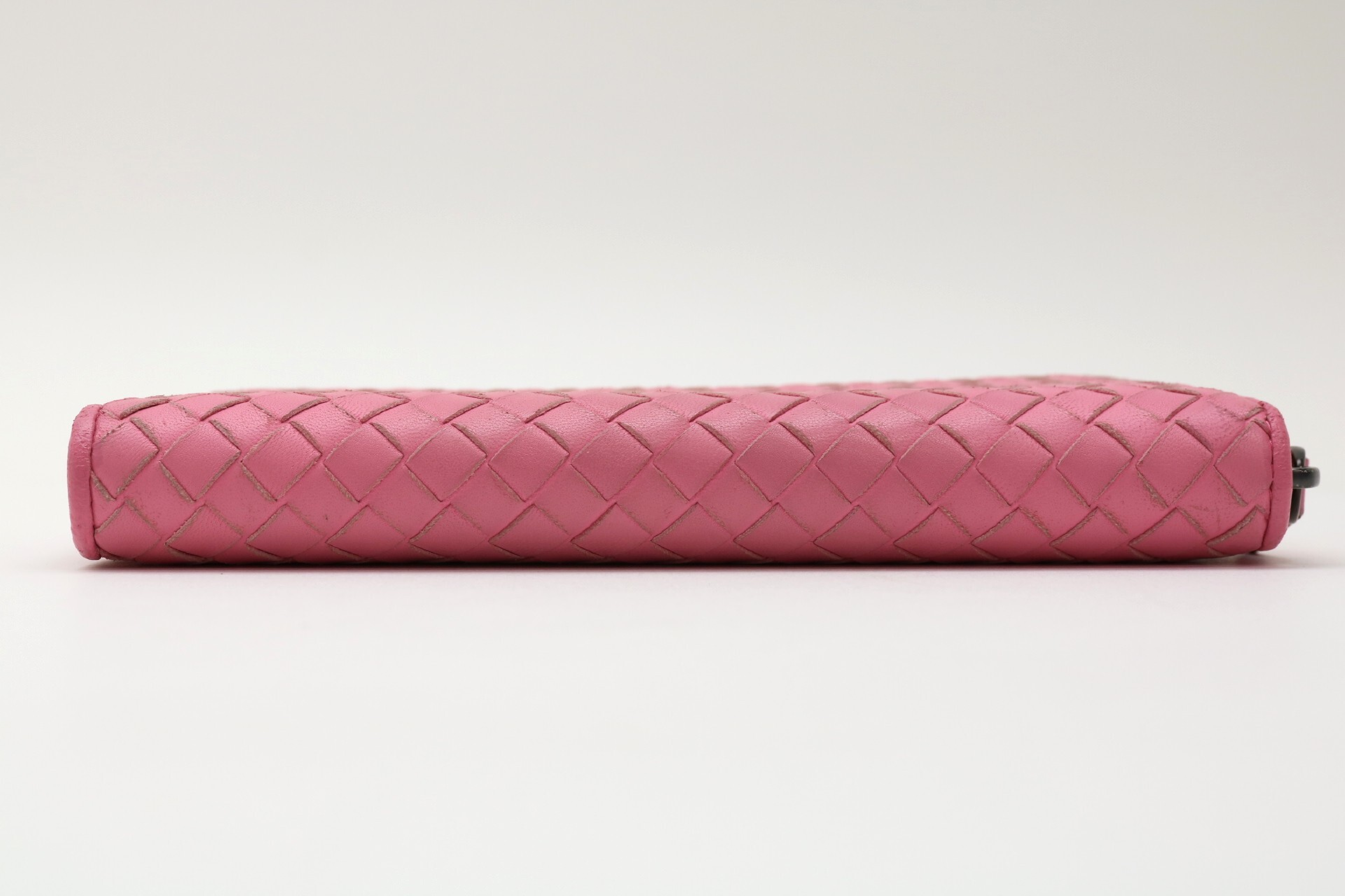 Intrecciato Round Zip Wallet — view 5