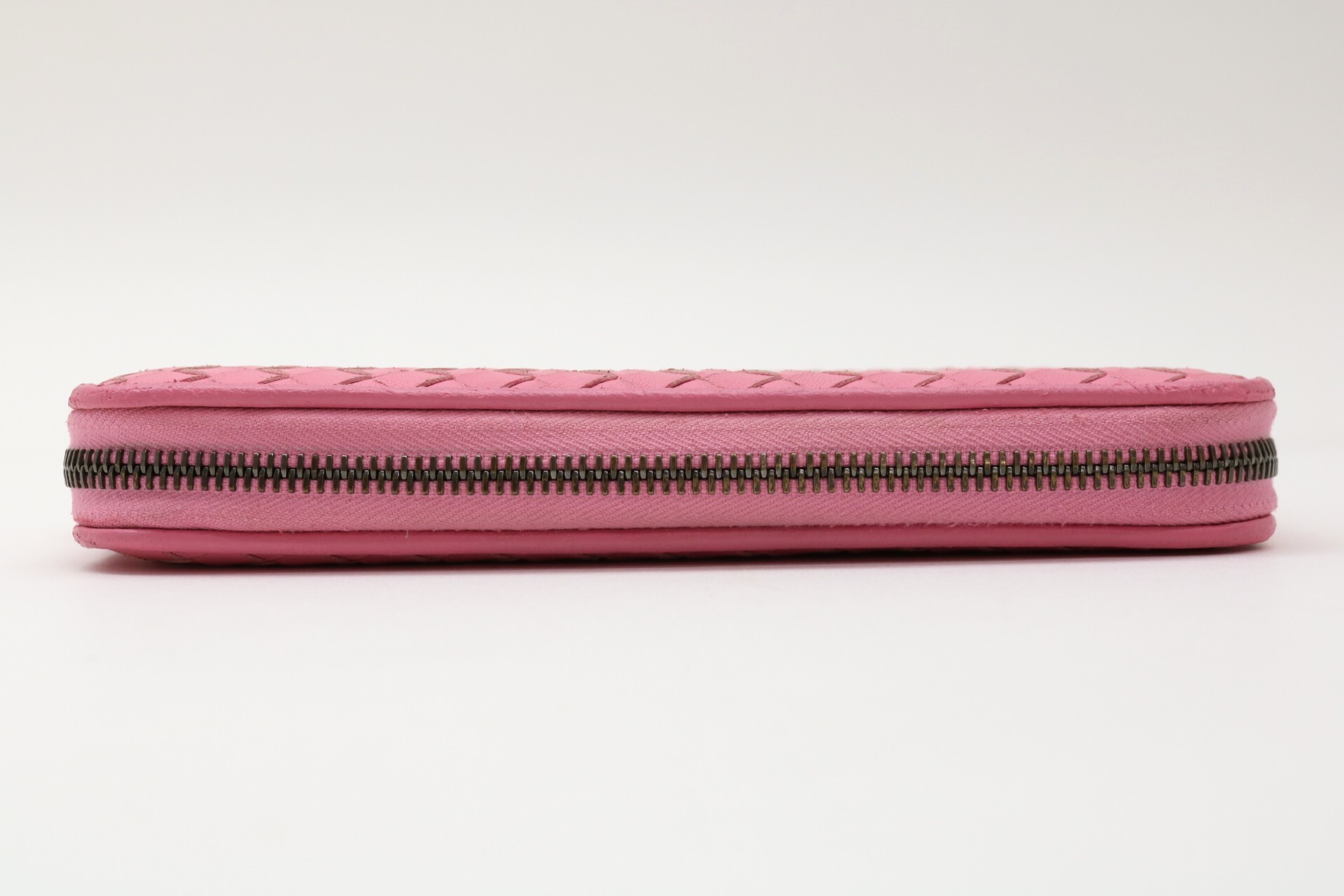 Intrecciato Round Zip Wallet — view 6