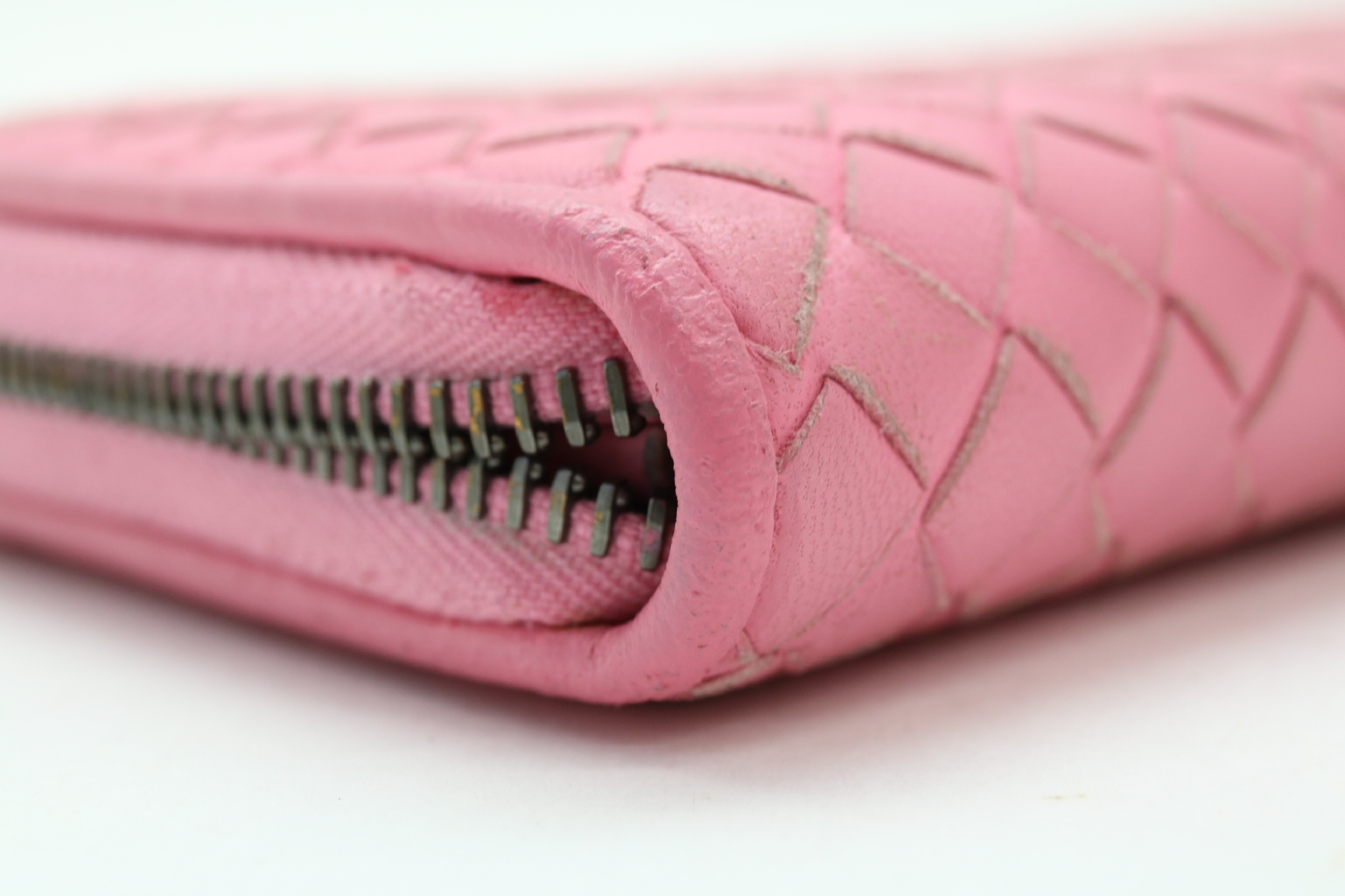 Intrecciato Round Zip Wallet — view 9