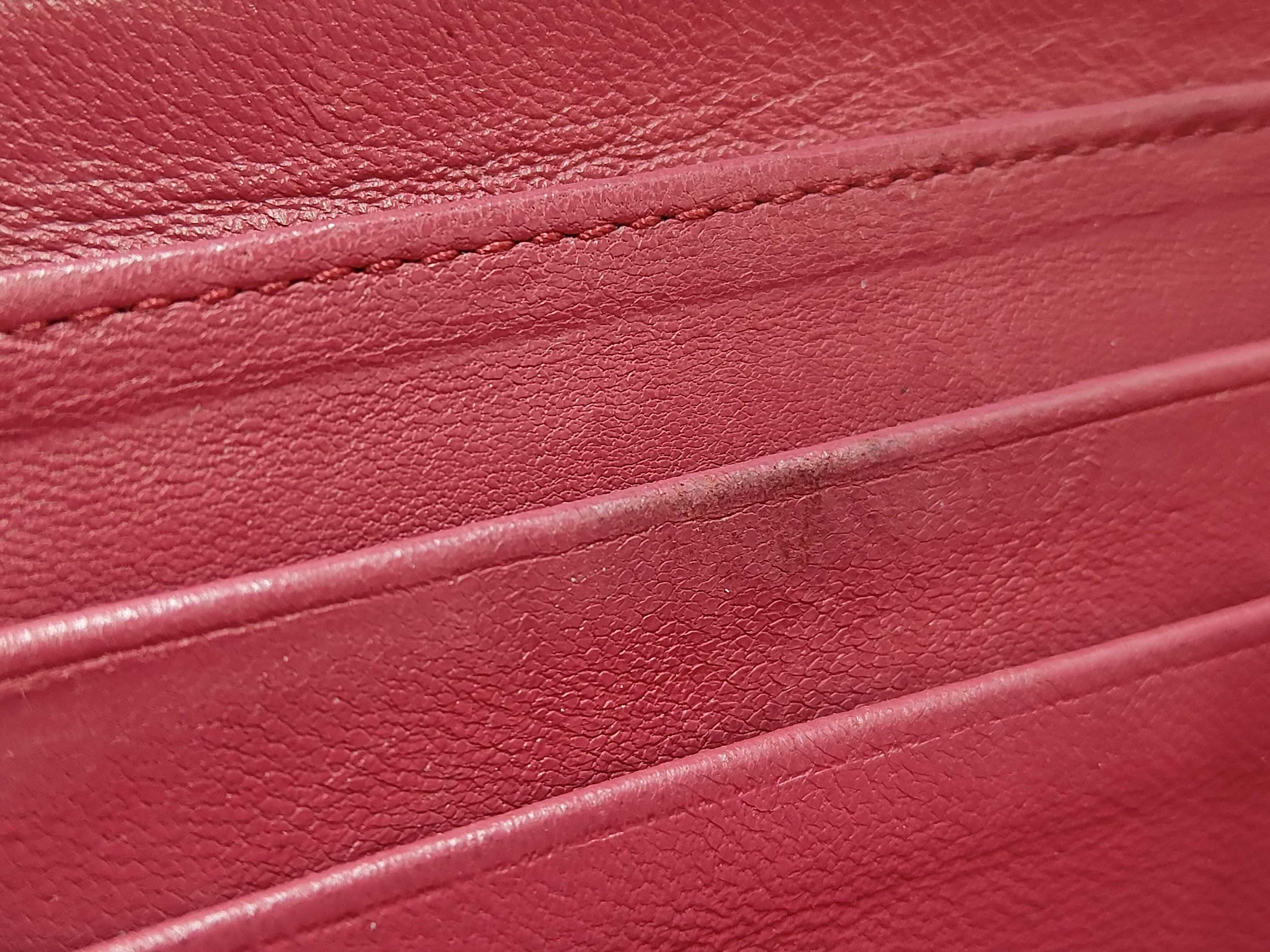 Boy Chanel Lambskin Zip-Around Long Wallet with Dust Bag, Box, Seal/Card/Serial Number 30s — view 14