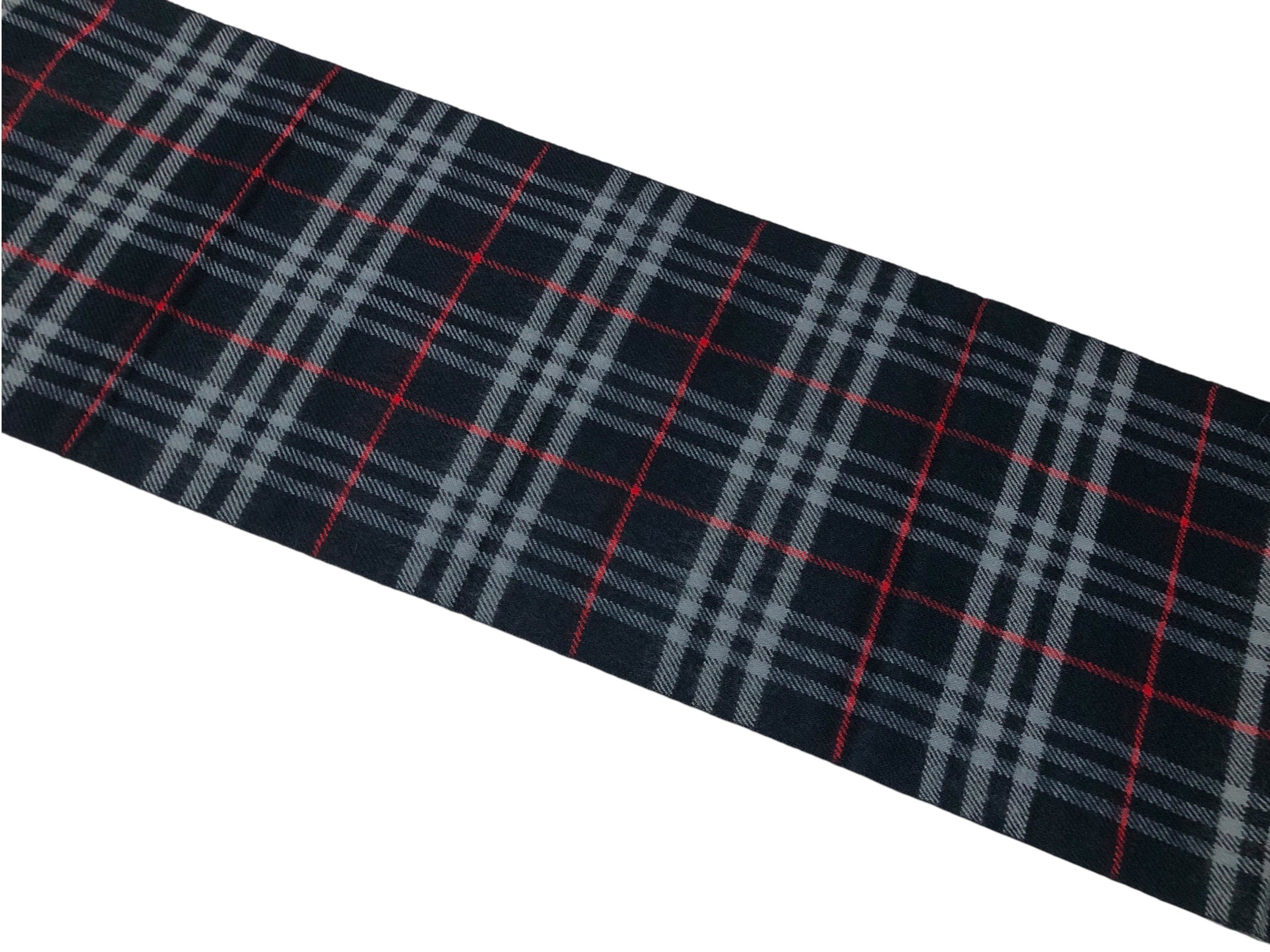 scarf, check pattern, 100% wool. — view 7