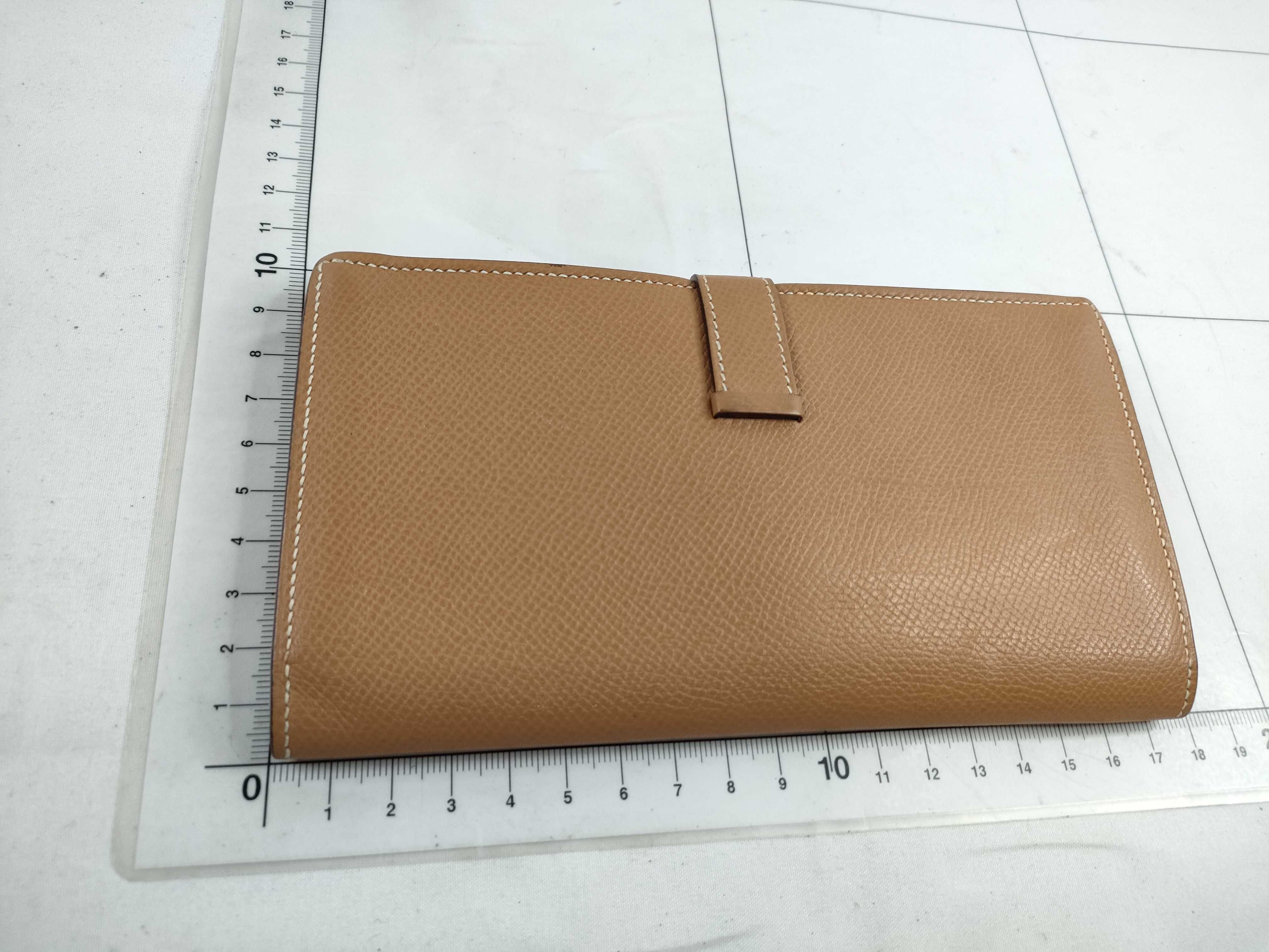 Bearn Soufflé Long Wallet (with J stamp) Camel Wallet — view 2