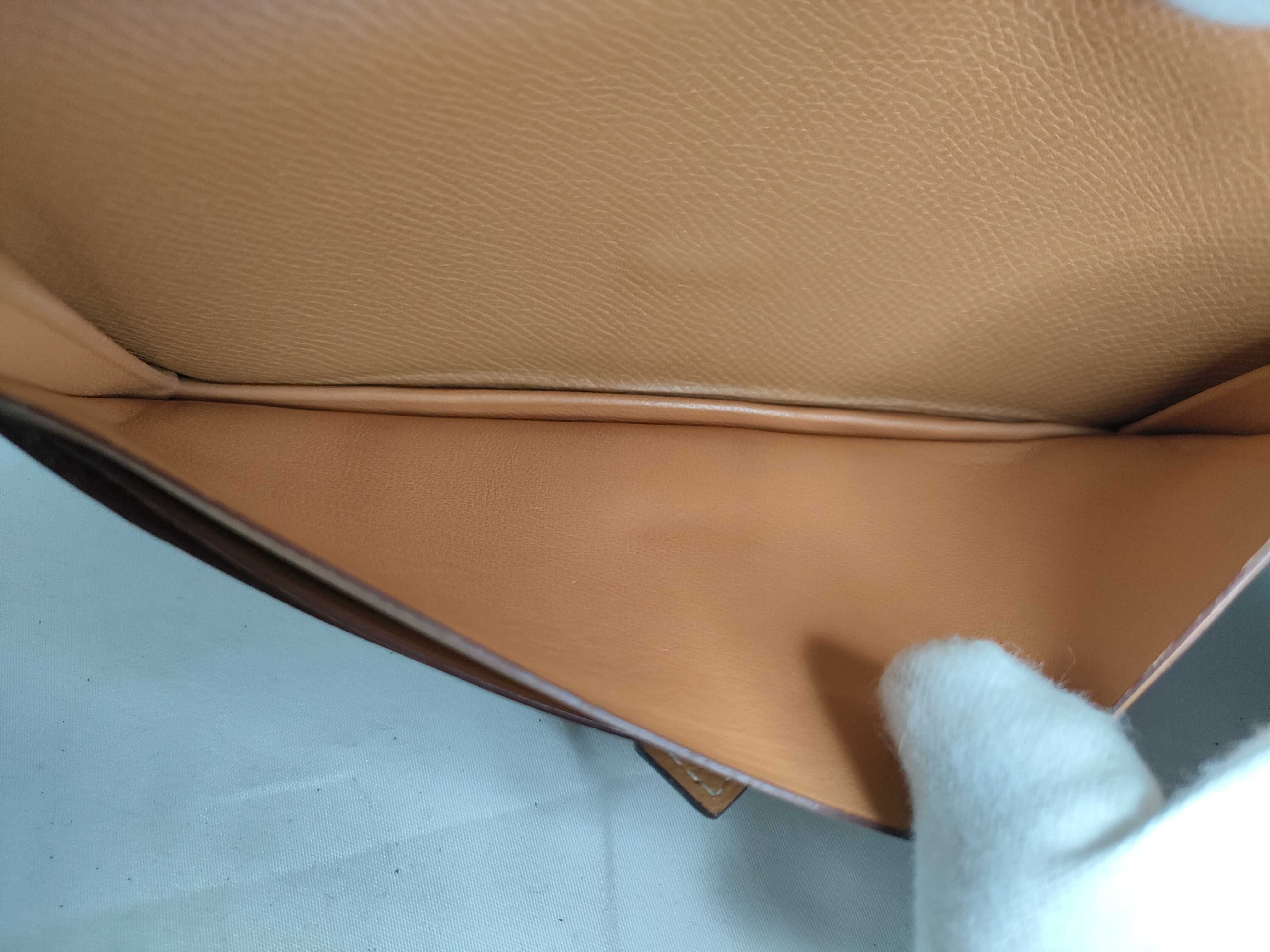 Bearn Soufflé Long Wallet (with J stamp) Camel Wallet — view 10