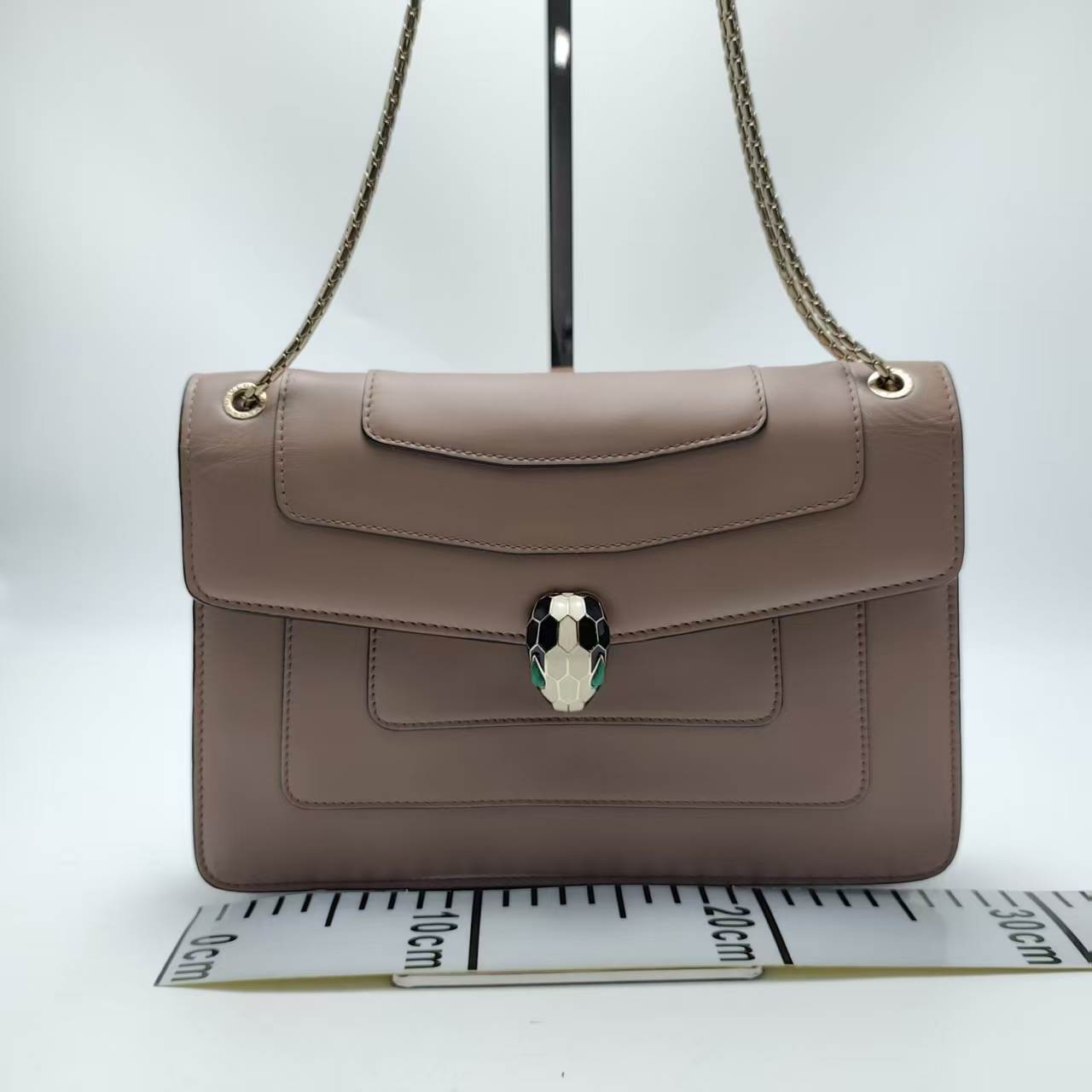 【*Shipped from: China*】BVLGARI Bulgari Serpenti Forever Leather Shoulder Bag