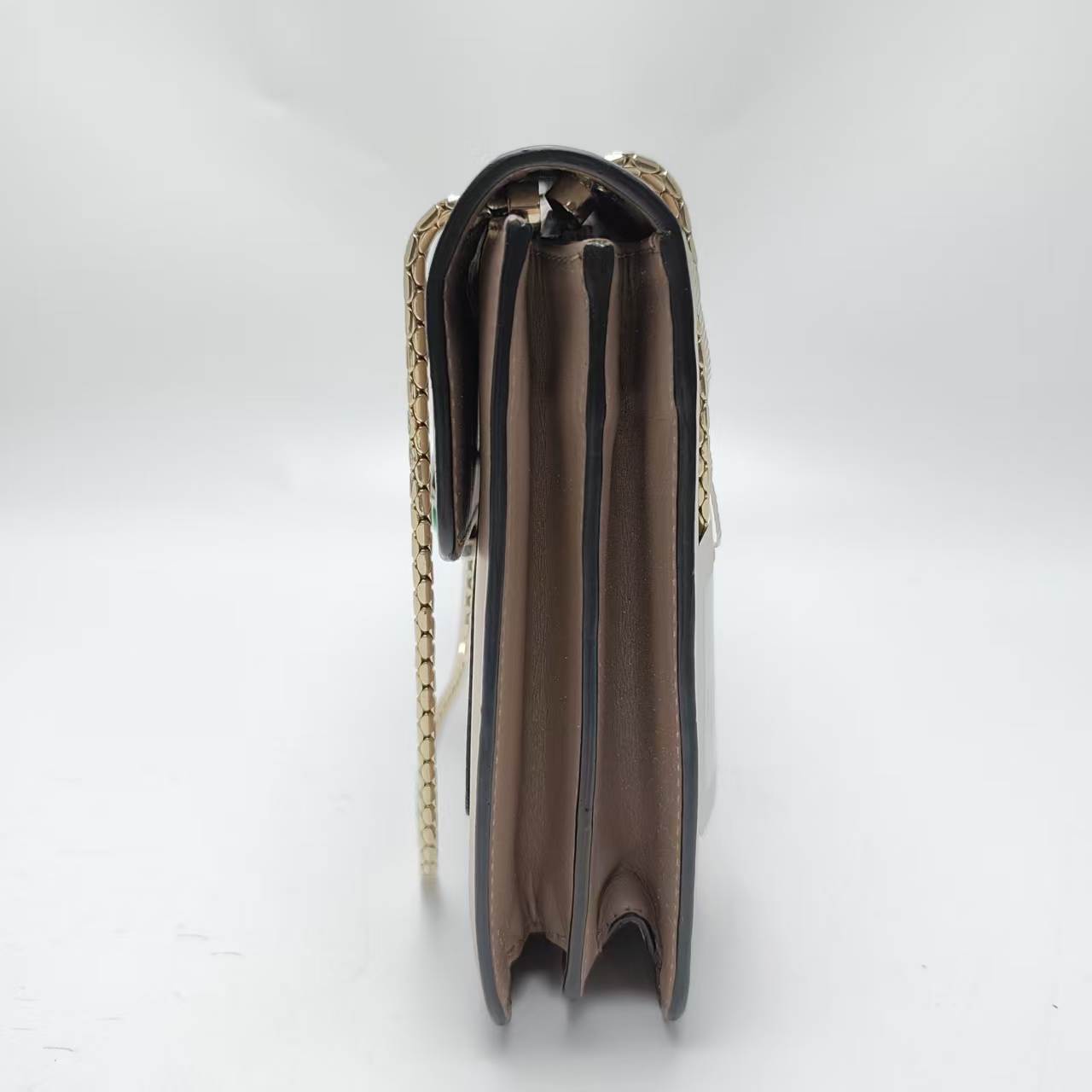 【*Shipped from: China*】BVLGARI Bulgari Serpenti Forever Leather Shoulder Bag — view 5