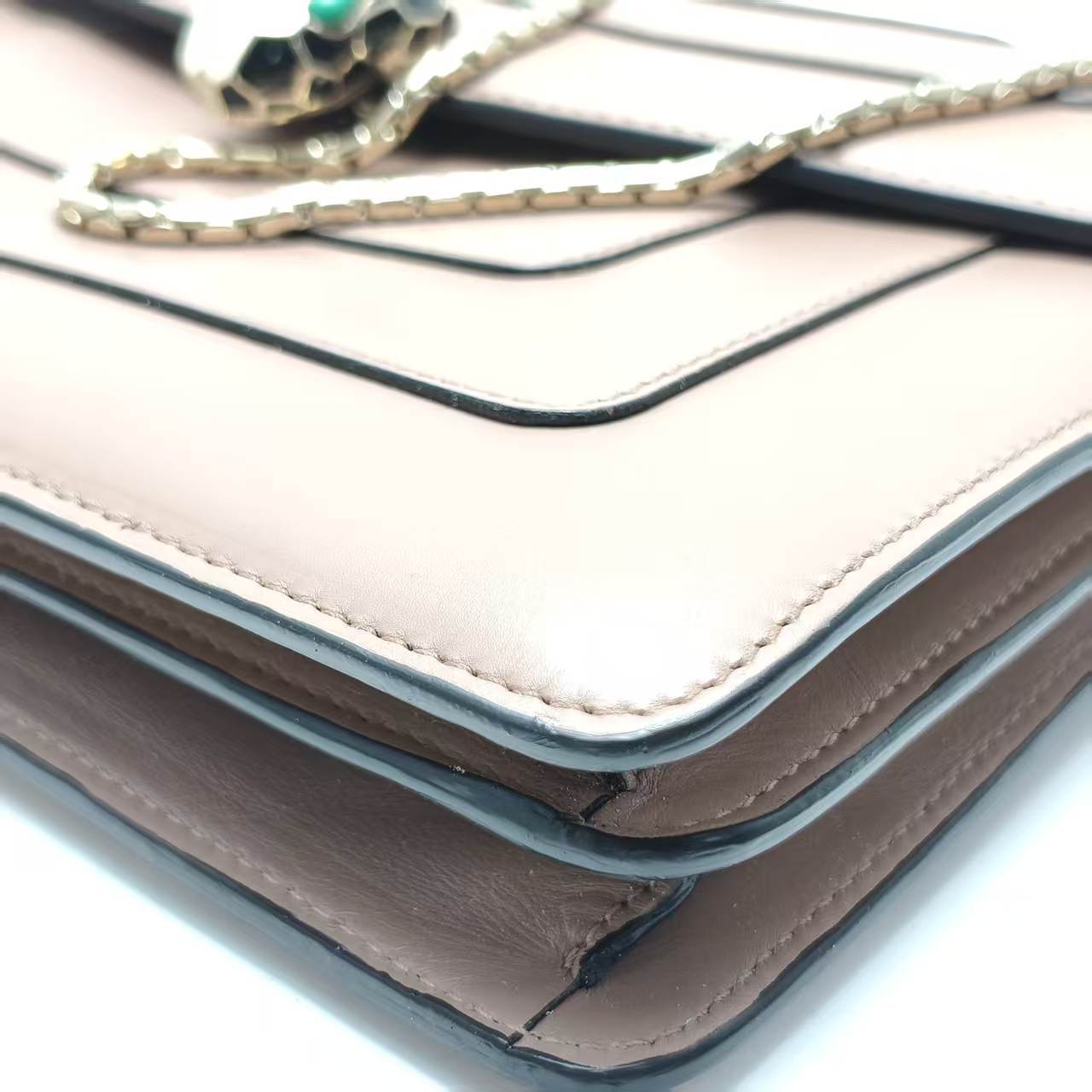 【*Shipped from: China*】BVLGARI Bulgari Serpenti Forever Leather Shoulder Bag — view 7