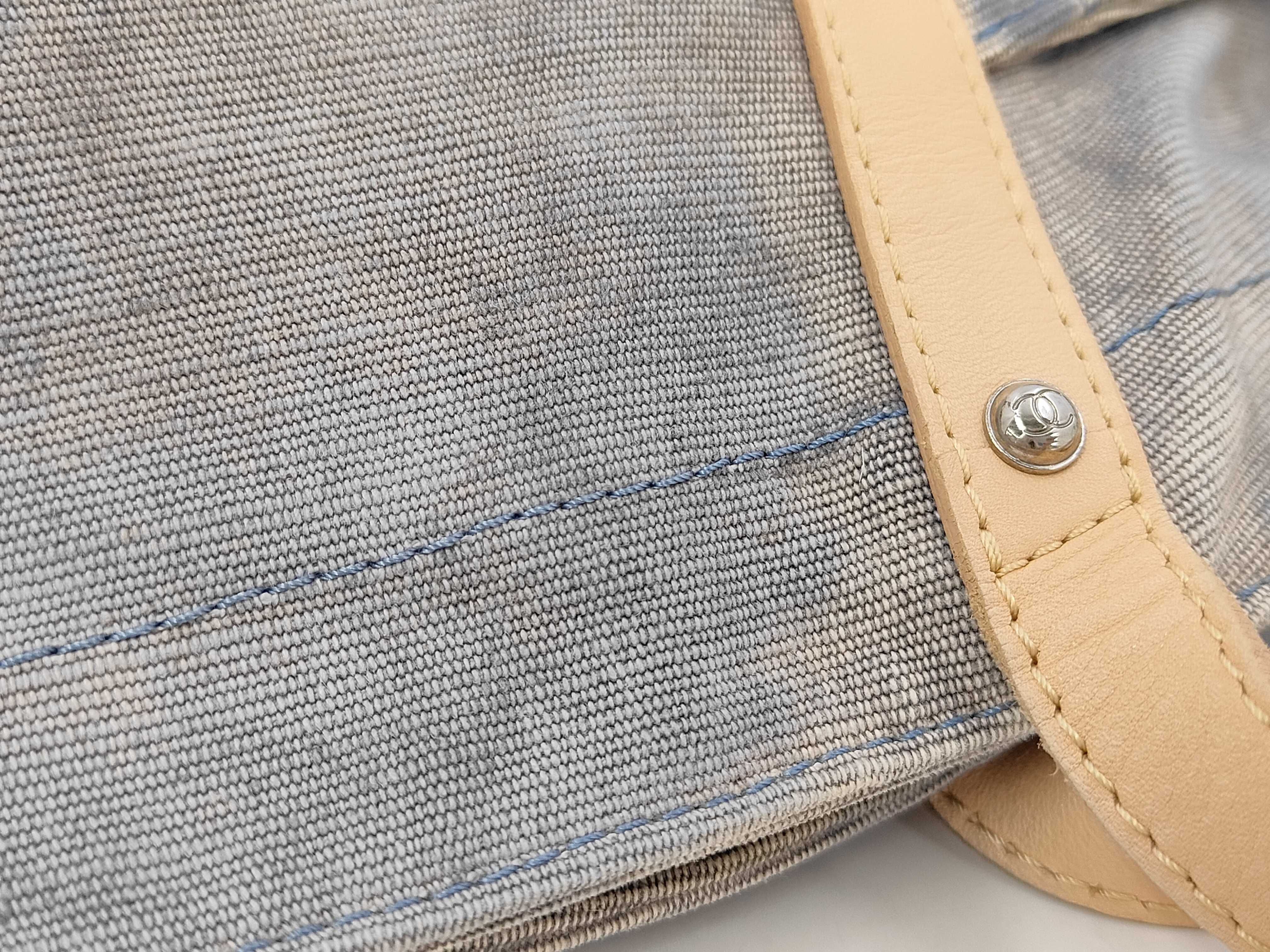 Cruise Line Tote Denim Bag Tote Bag — view 7