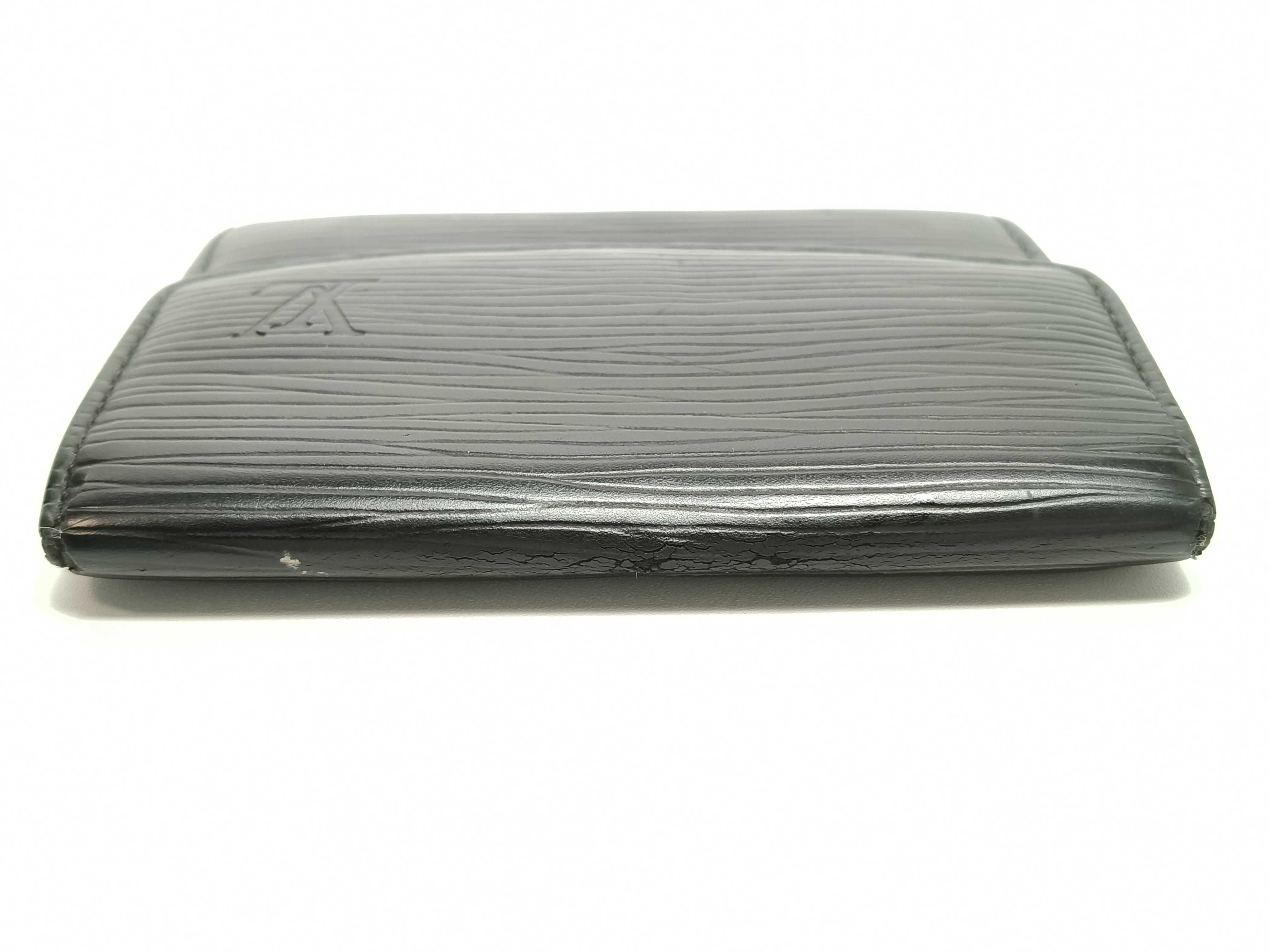 Epi Leather Wallet Coin Case — view 6