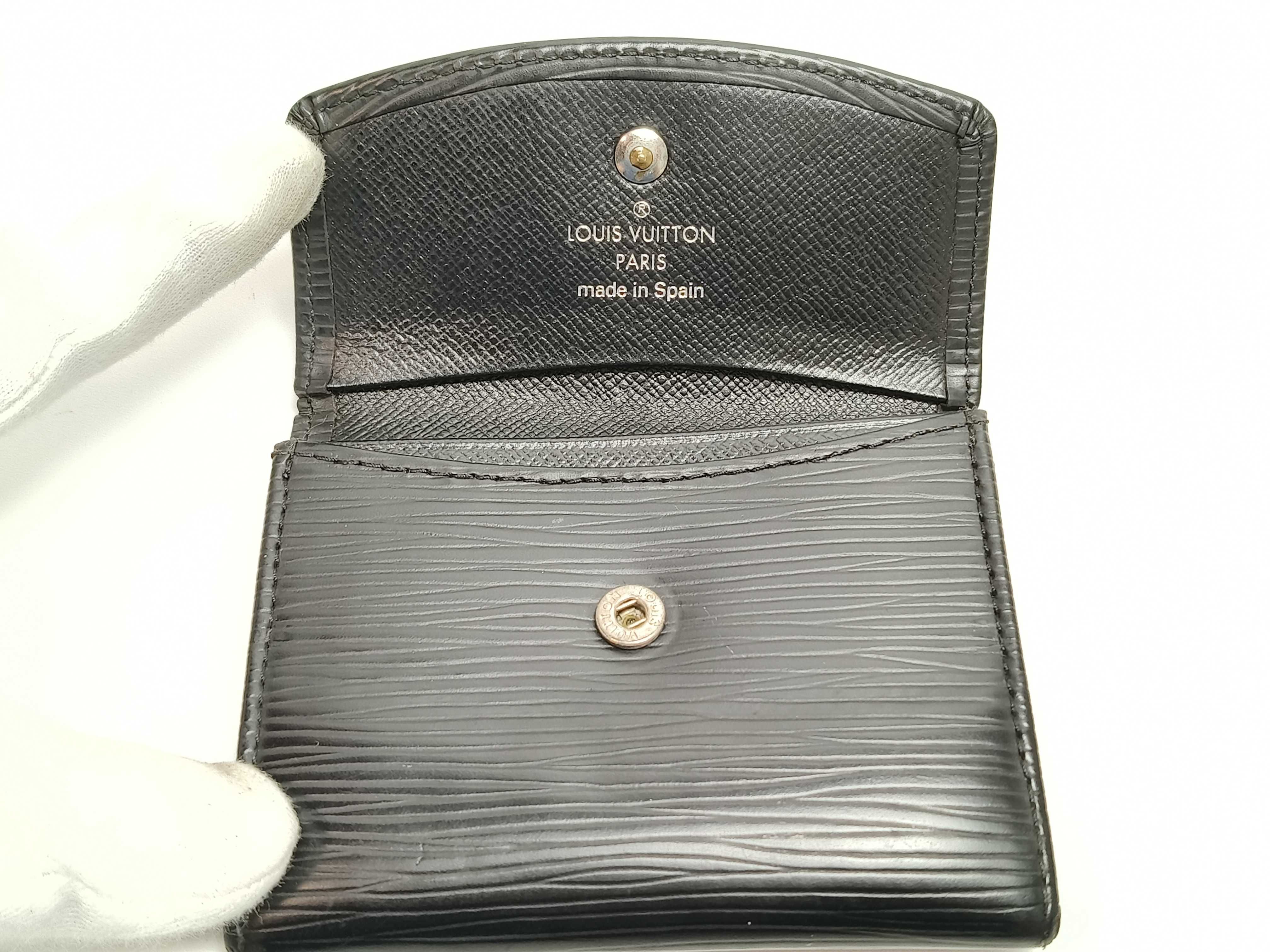 Epi Leather Wallet Coin Case — view 10