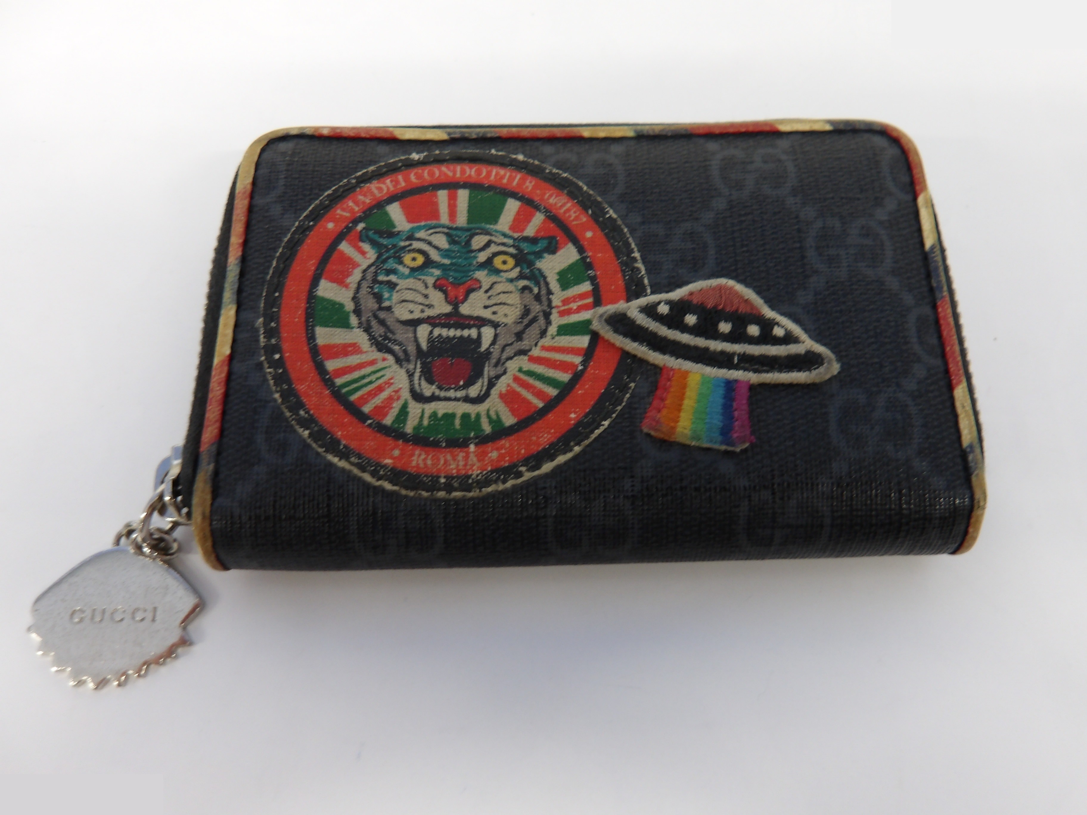 Night Courier Coin Case, GG Supreme — view 2