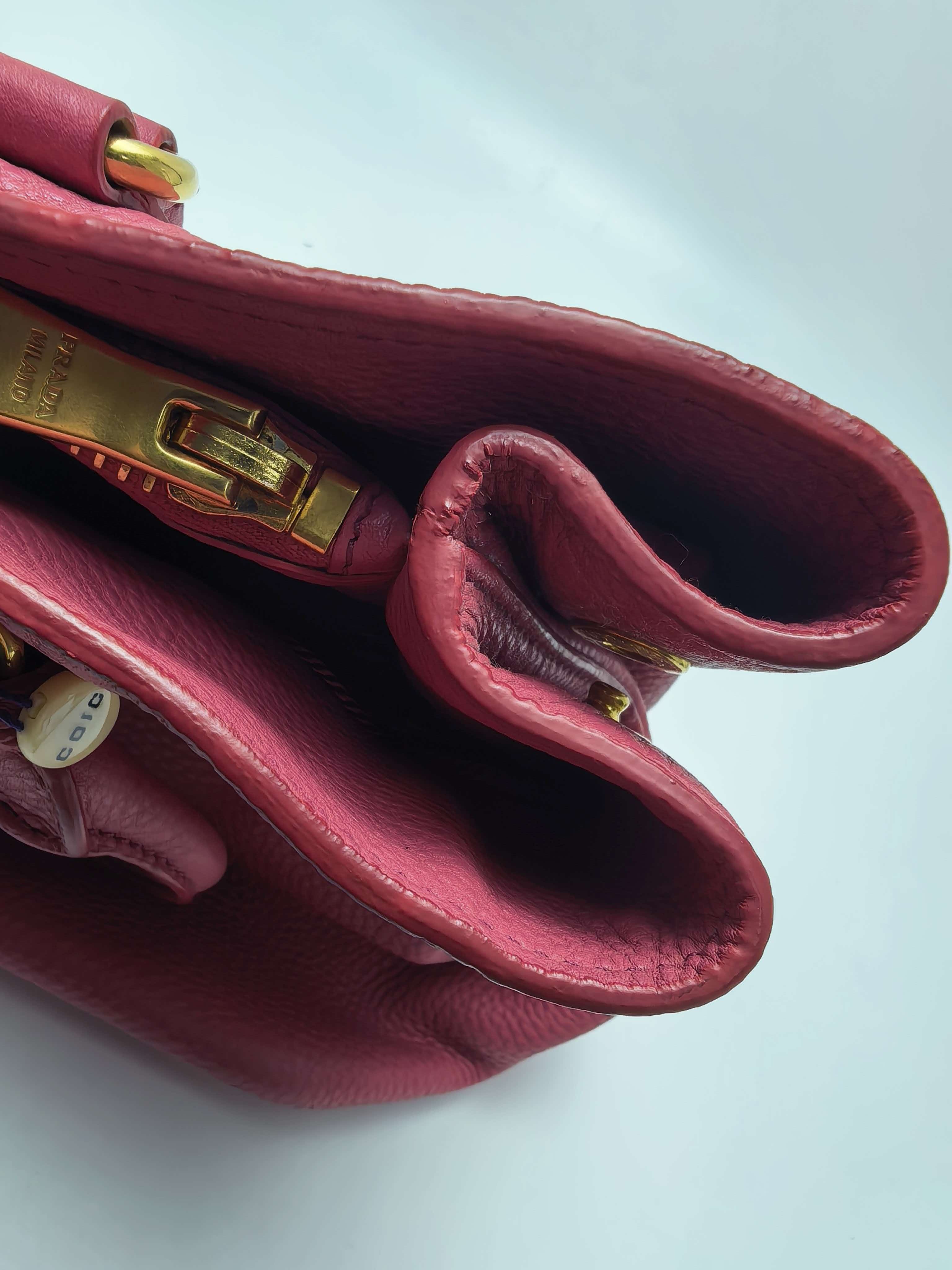 【*Shipped from: China*】PRADA Galleria Leather Shoulder Bag — view 13