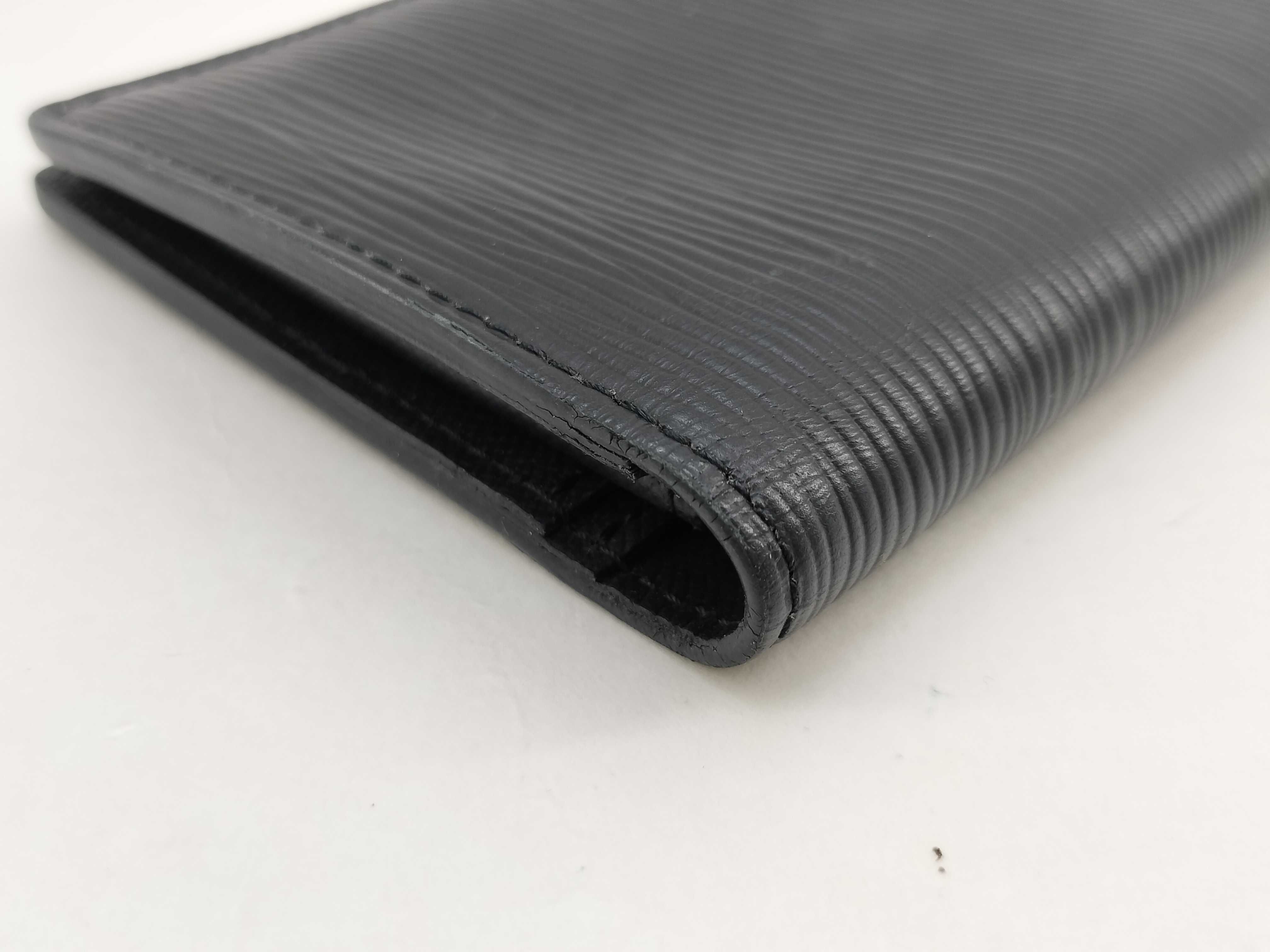 Epi Leather Wallet, Plaza Noir CA4139 — view 6