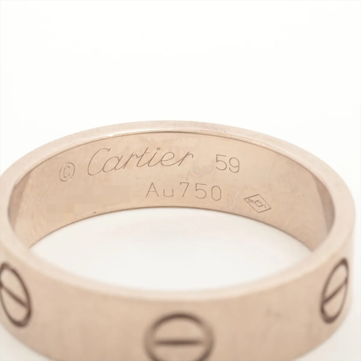 Love Ring 750 (WG) 7.0g 59 BFP215 — view 3