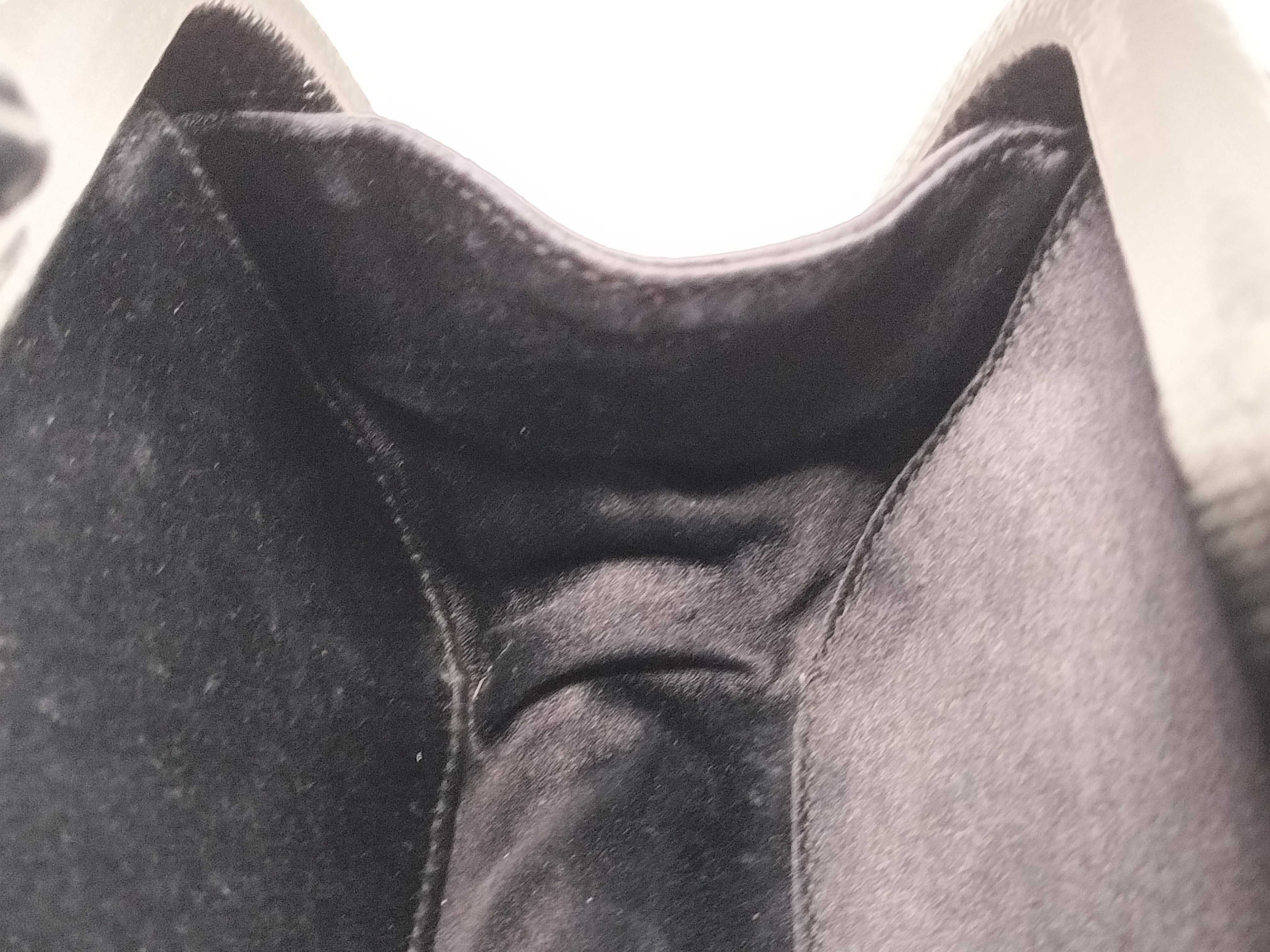Intrecciato PH - Intrecciato Knot Satin Clutch Bag Black Leather Clutch Bag — view 7