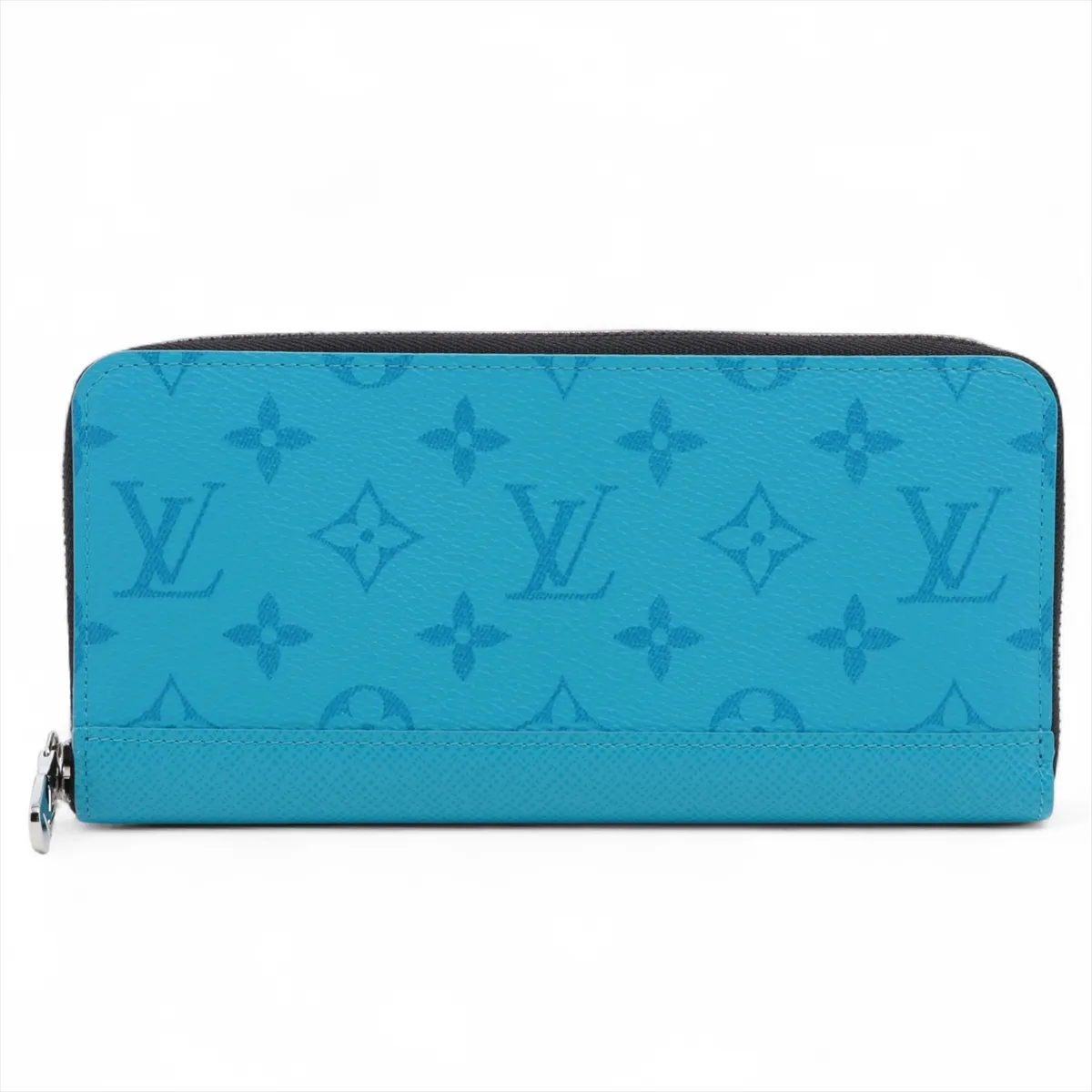 Taigarama Zippy Wallet Horizontal - Blue Round Zip Wallet M28396 (RFID detected)