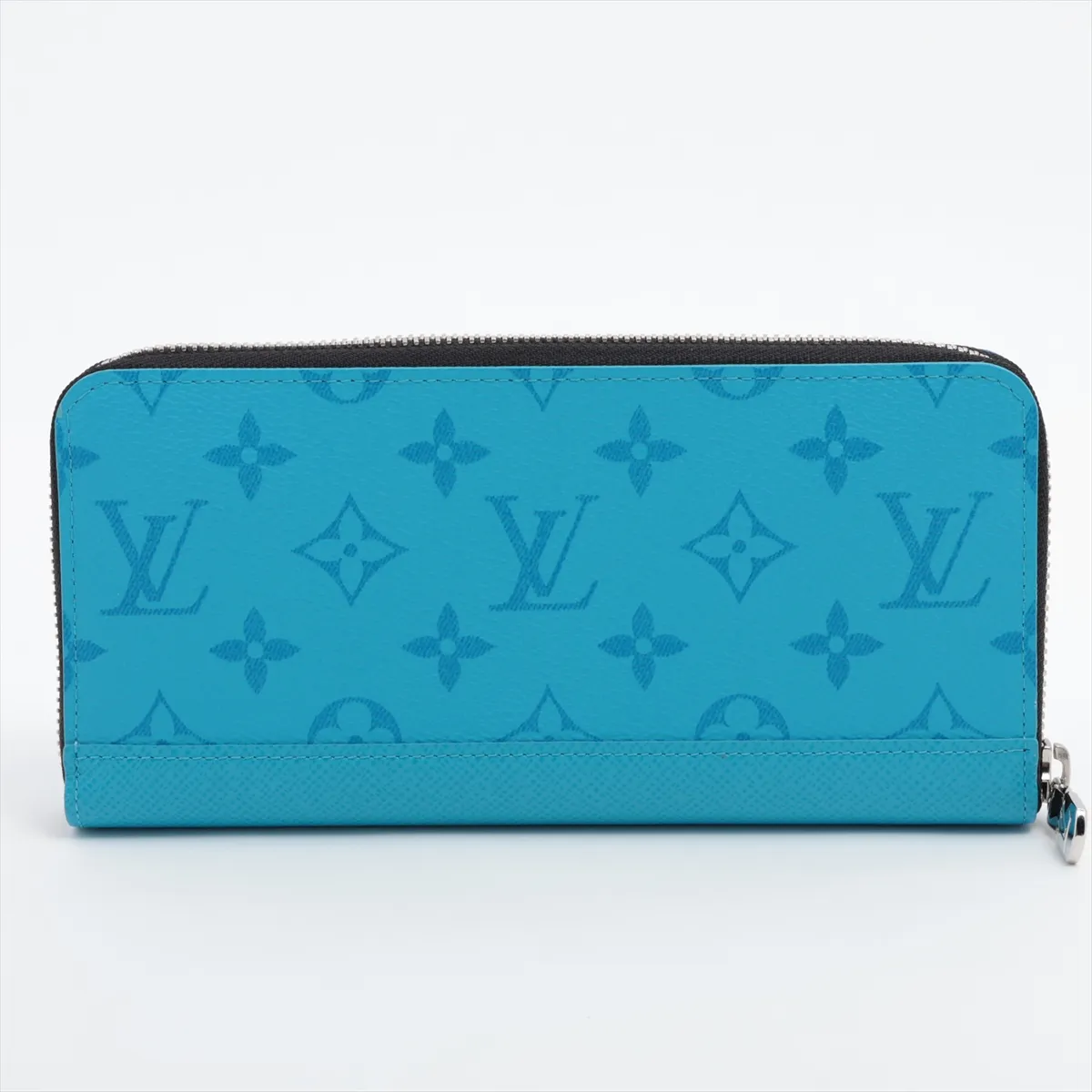 Taigarama Zippy Wallet Horizontal - Blue Round Zip Wallet M28396 (RFID detected) — view 2