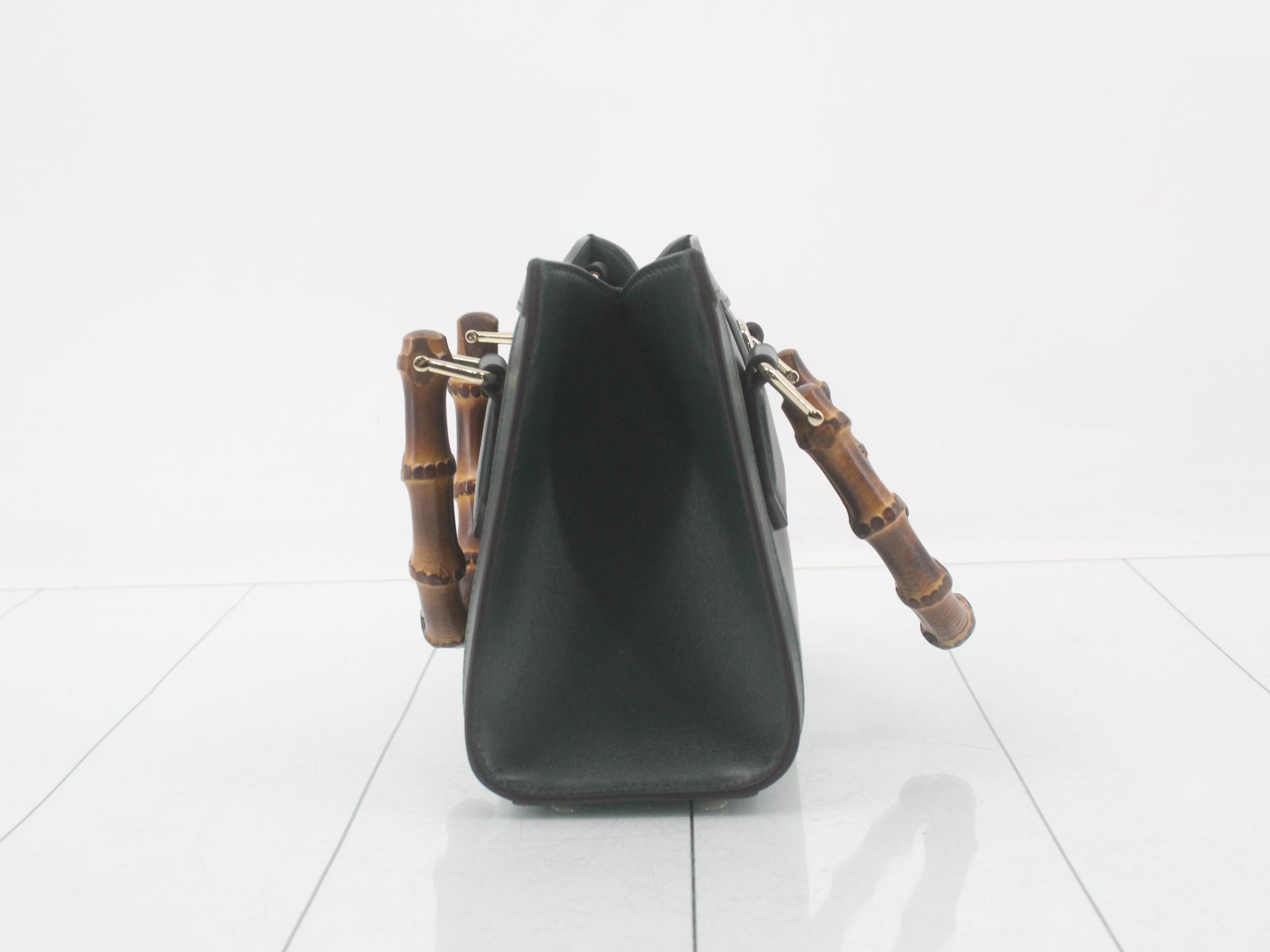 Diana Small Tote Bag, Green — view 4