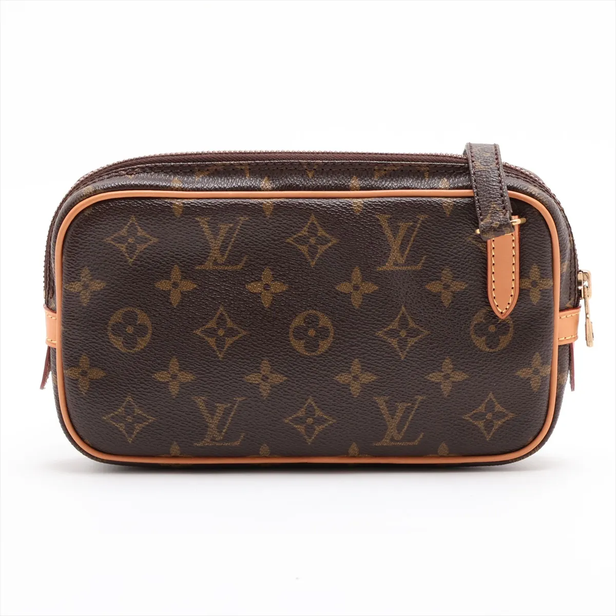 Monogram Pochette Marly Bandoulière M51828 882TH Brown Natural Leather (Various parts repaired by aftermarket parts) — view 2