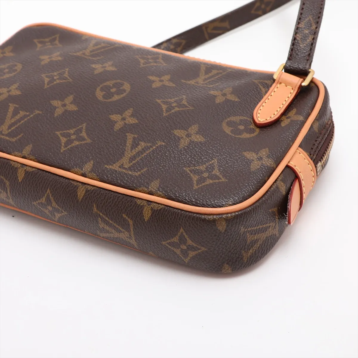 Monogram Pochette Marly Bandoulière M51828 882TH Brown Natural Leather (Various parts repaired by aftermarket parts) — view 3
