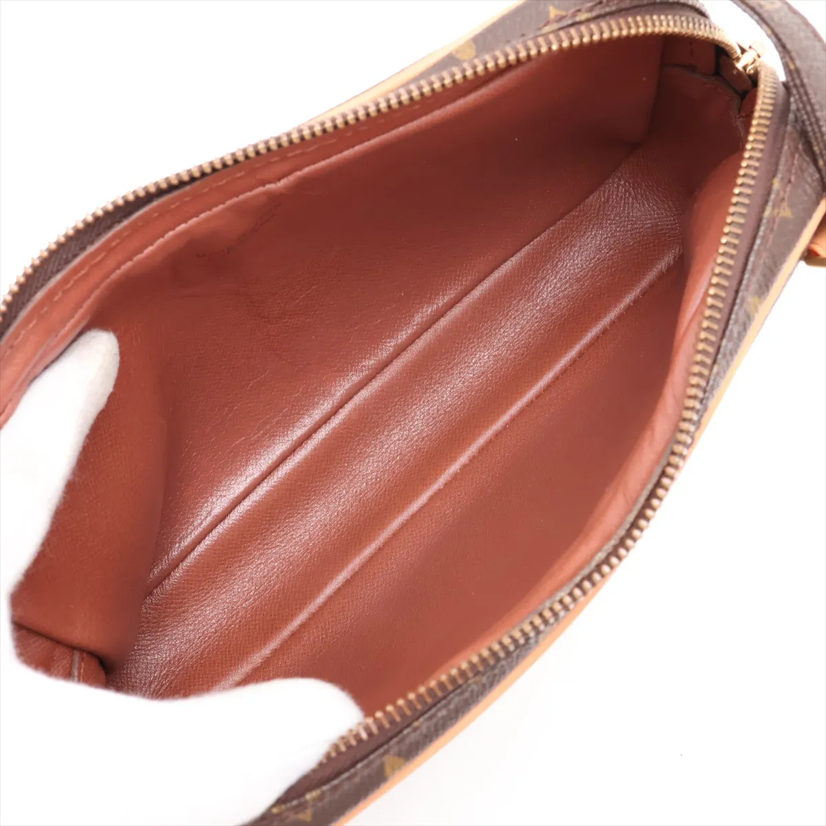 Monogram Pochette Marly Bandoulière M51828 882TH Brown Natural Leather (Various parts repaired by aftermarket parts) — view 6