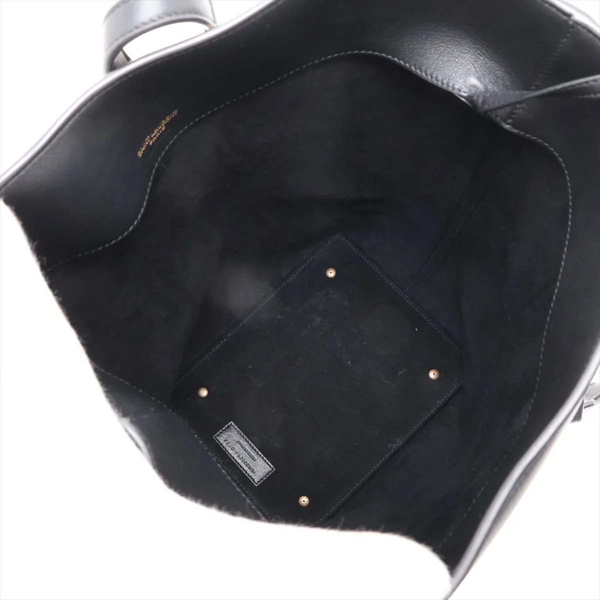 LE 37 Long Leather Shoulder Bag, Black, 800594 — view 6