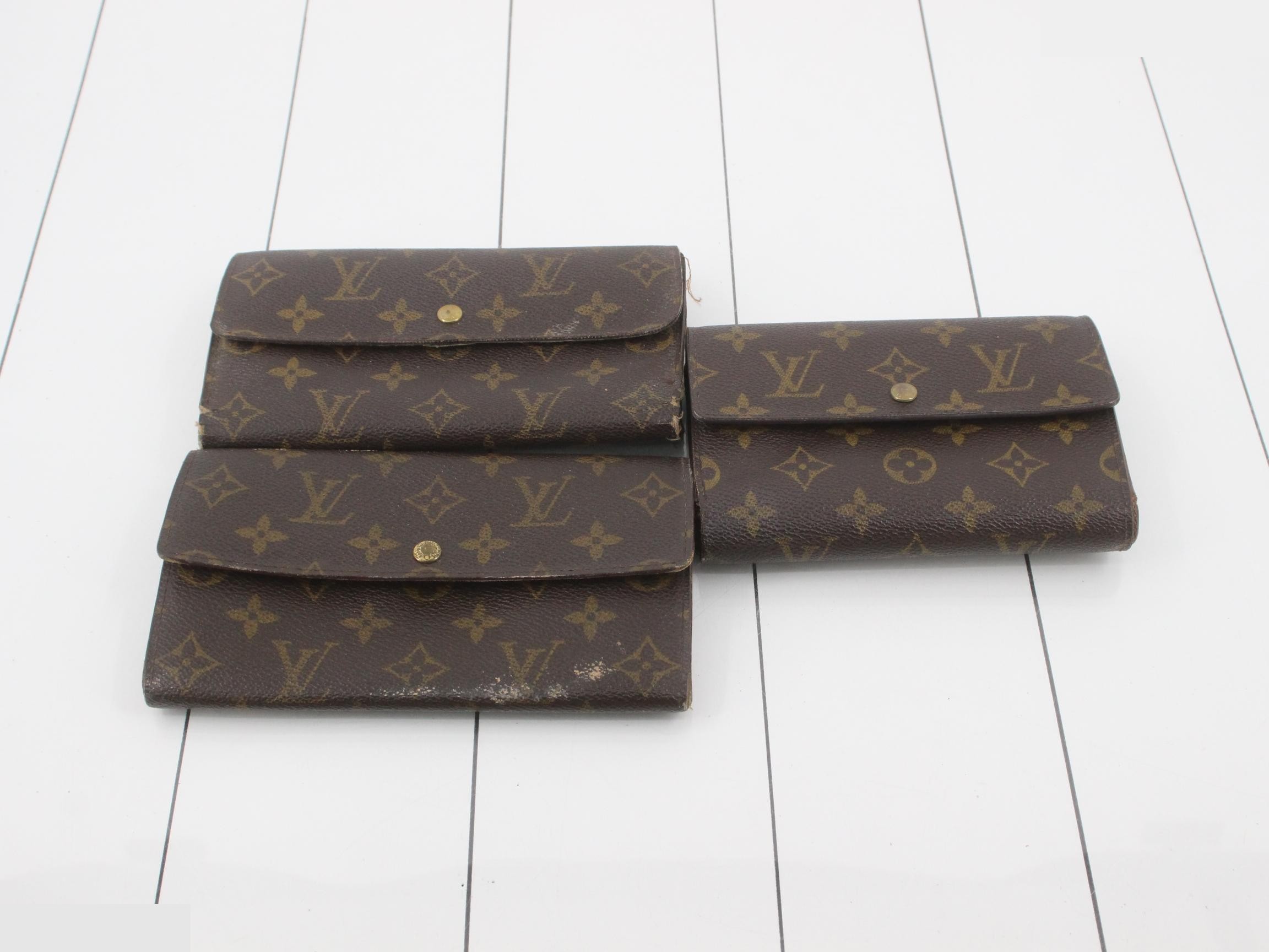 Five-piece wallet set, Monogram Damier — view 2