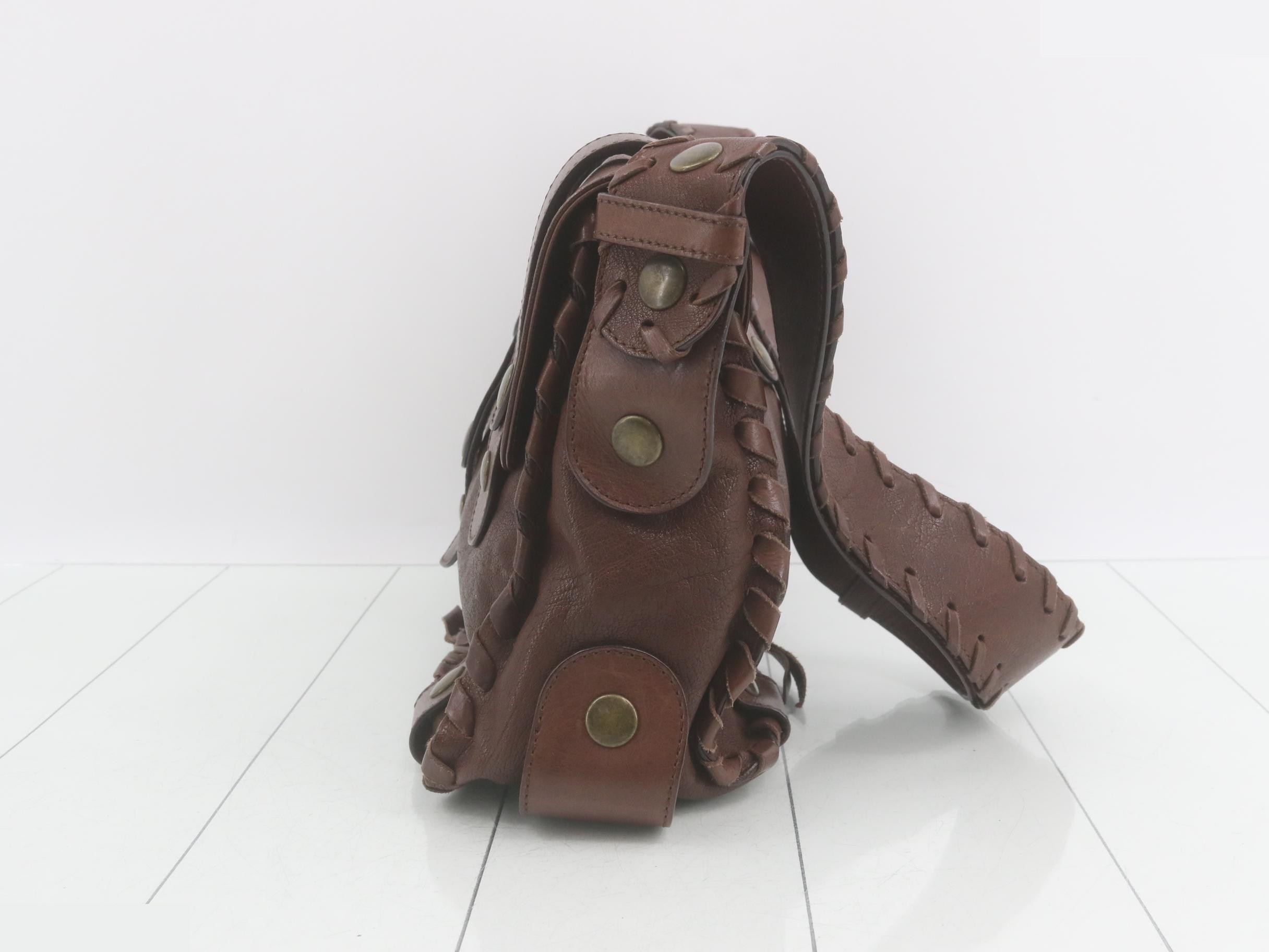 Silverado Leather Semi-Shoulder Bag — view 3