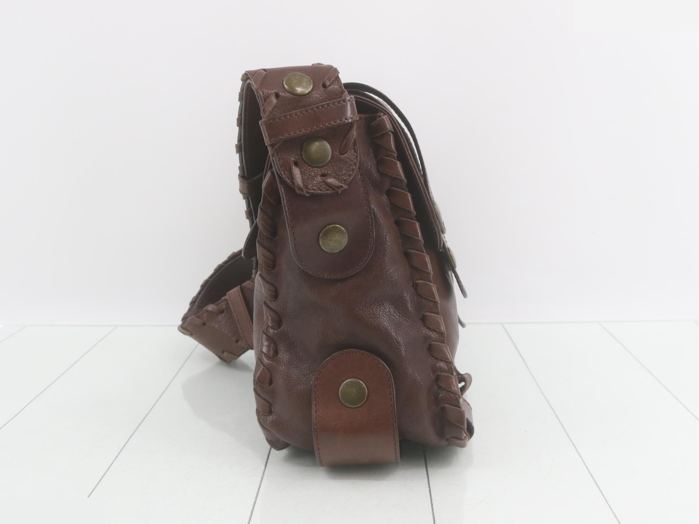 Silverado Leather Semi-Shoulder Bag — view 4
