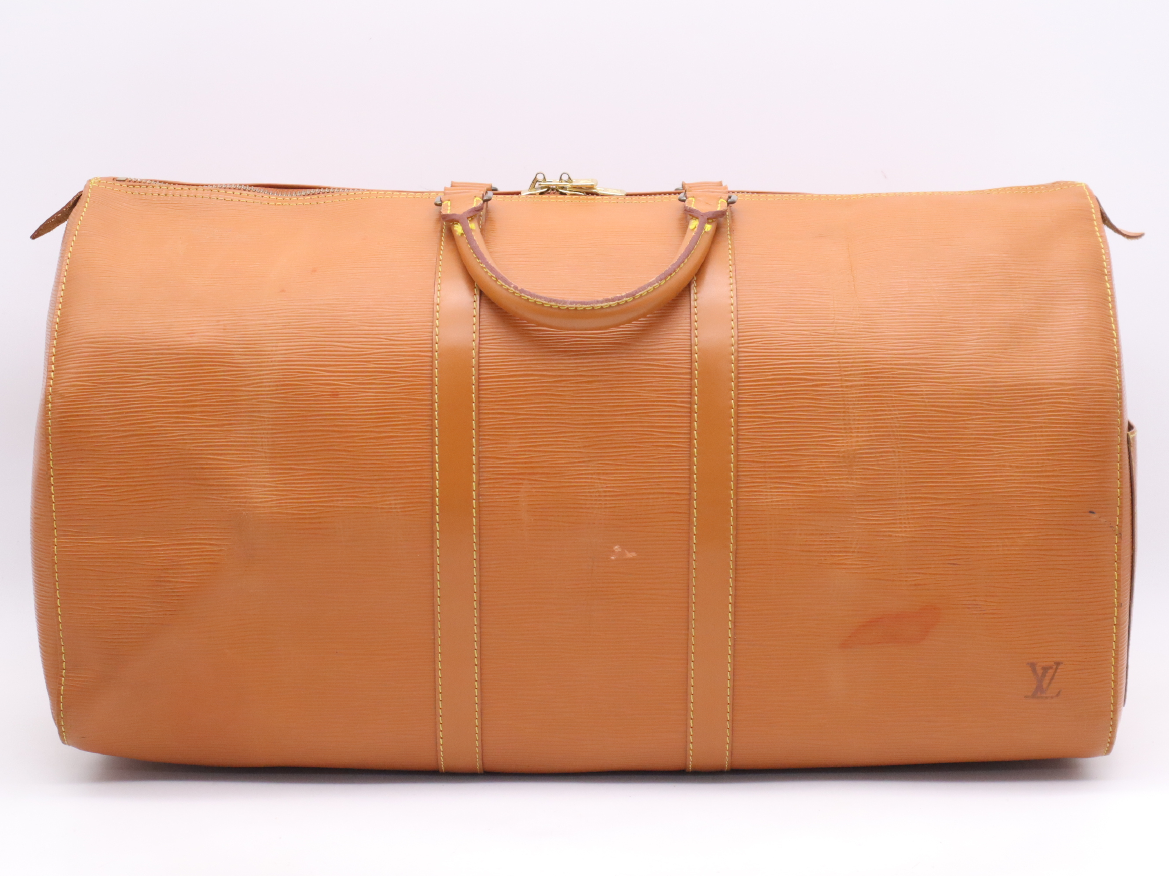 M42958 Epi Keepall 55 Zipangu Gold Boston Bag — view 2
