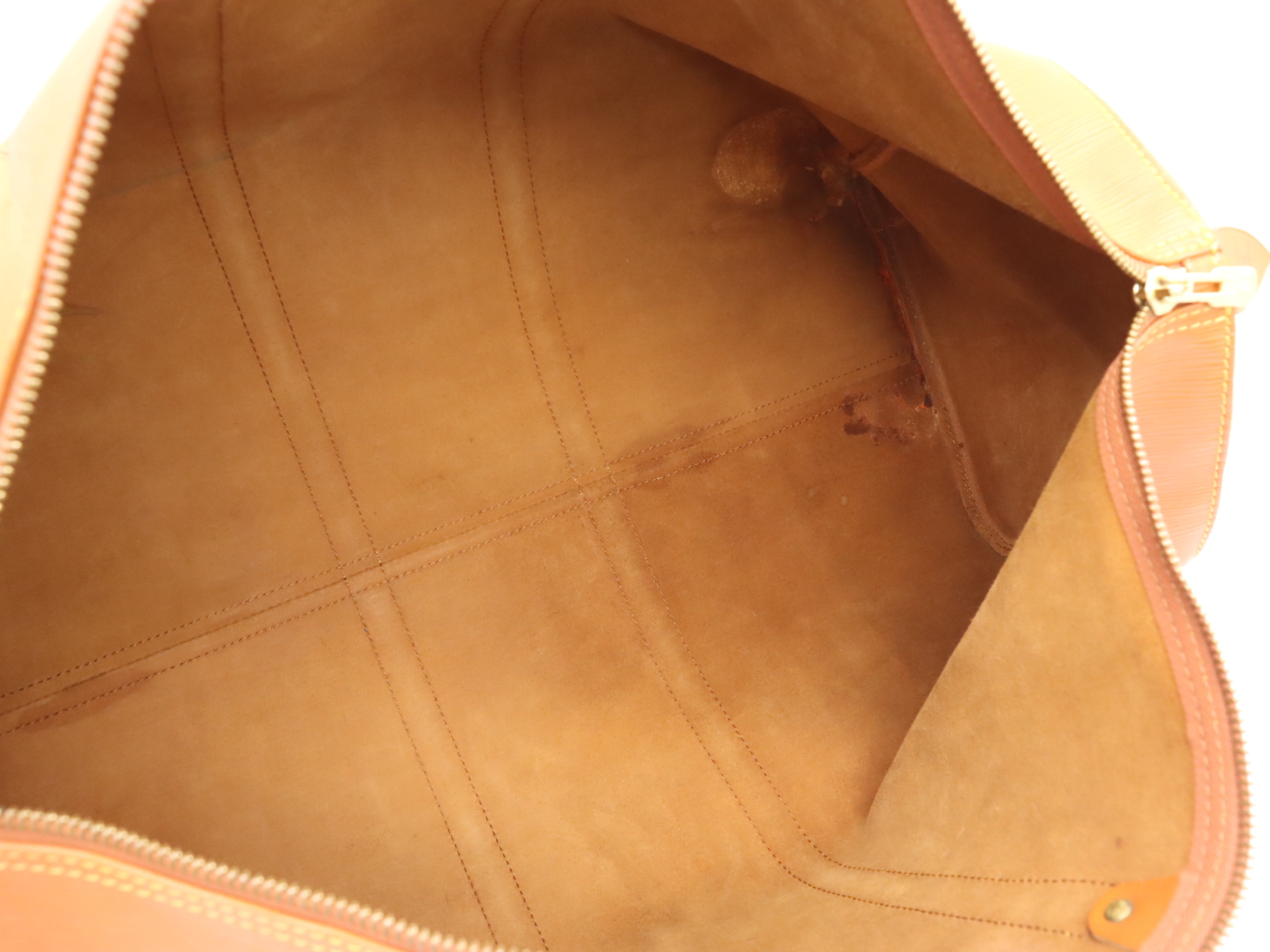 M42958 Epi Keepall 55 Zipangu Gold Boston Bag — view 14
