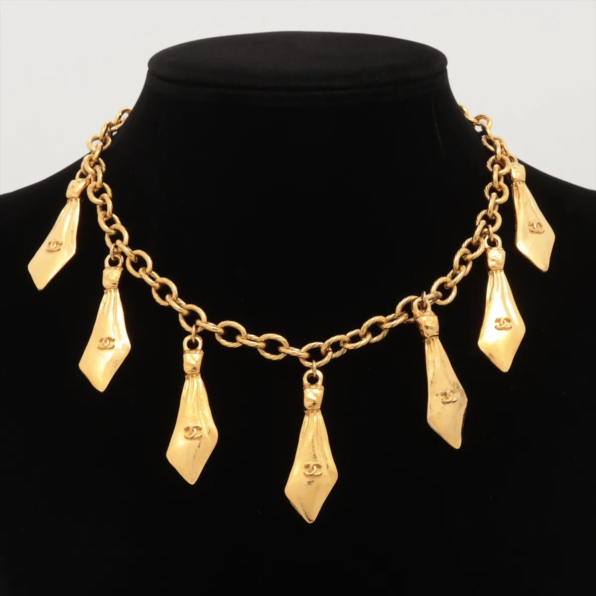 Coco Mark Choker, GP Gold, with dents, — view 5